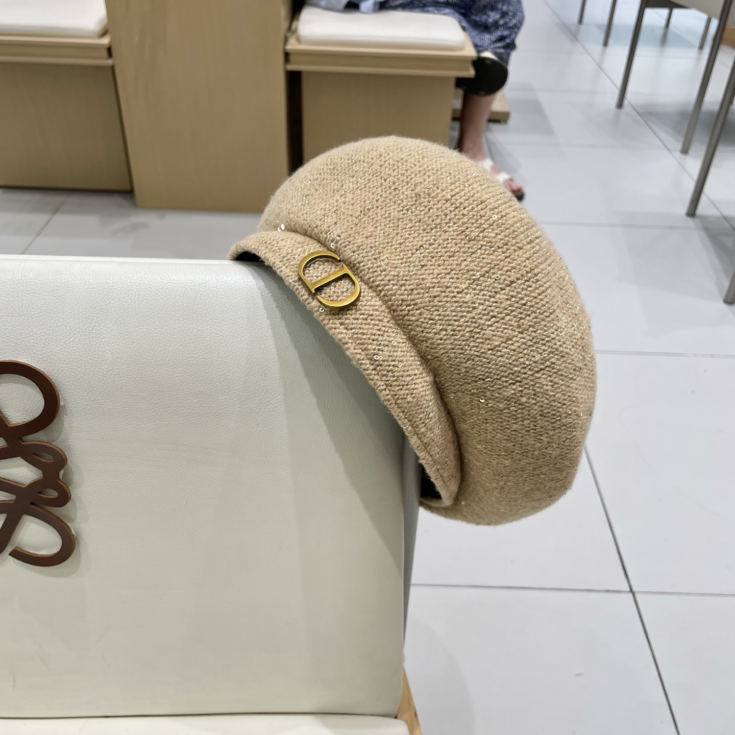  DIOR迪奥贝雷帽女款秋冬季显脸小2025新款韩系气质羊毛画家蓓蕾帽子