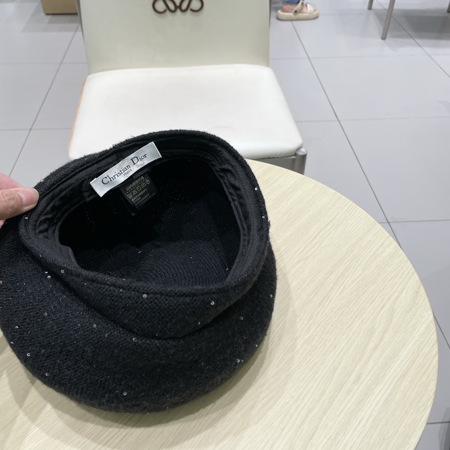  DIOR迪奥贝雷帽女款秋冬季显脸小2025新款韩系气质羊毛画家蓓蕾帽子