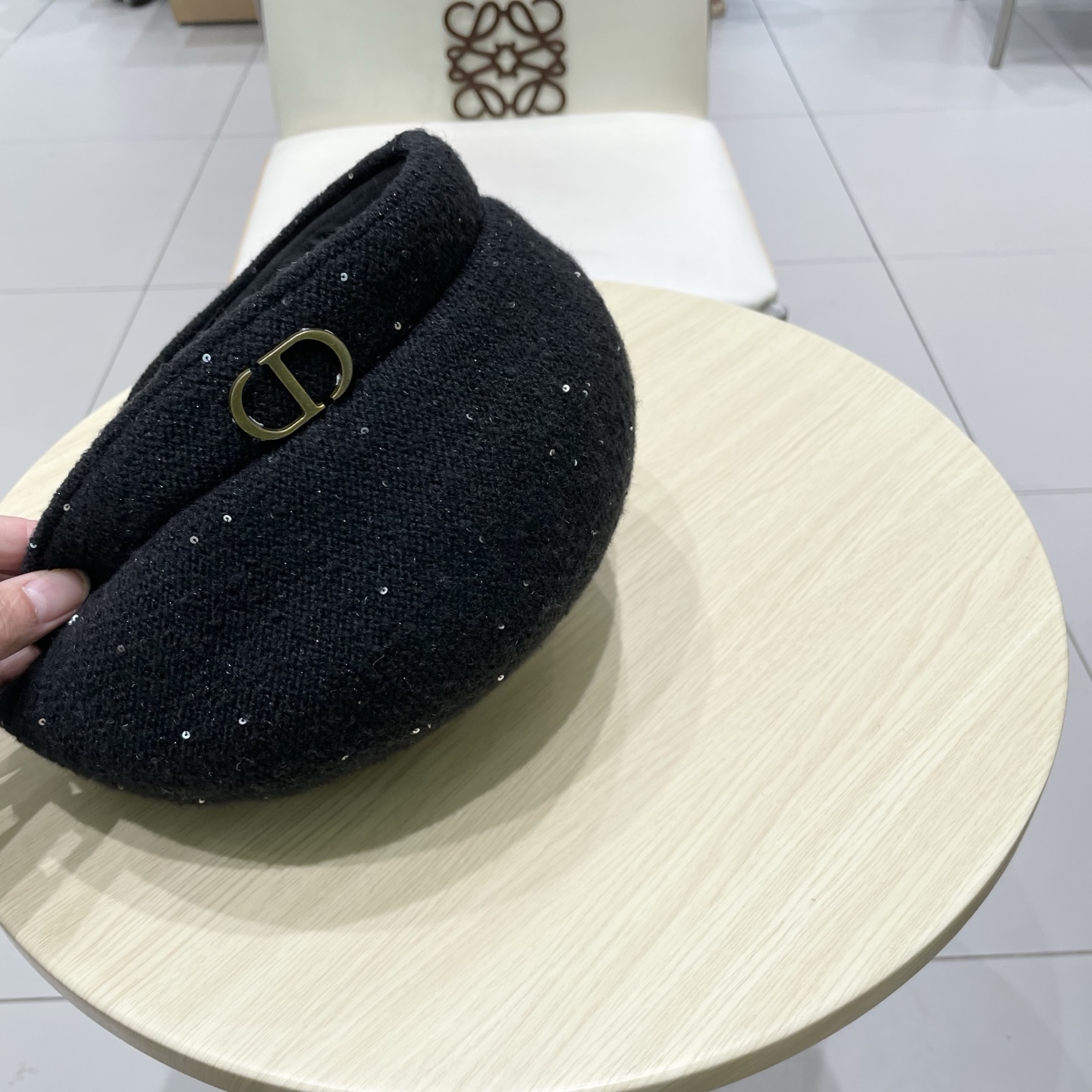  DIOR迪奥贝雷帽女款秋冬季显脸小2025新款韩系气质羊毛画家蓓蕾帽子