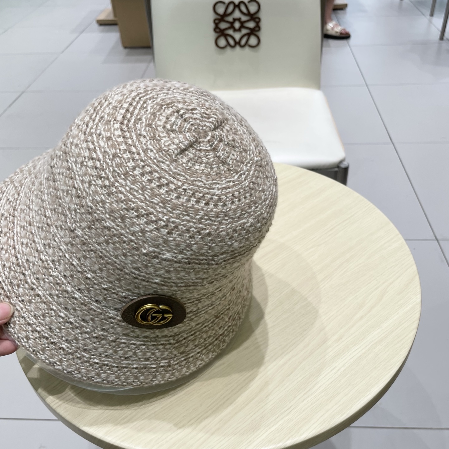  gucci古奇小沿水桶帽子女春夏遮阳防晒渔夫帽复古休闲可折出游叠盆帽