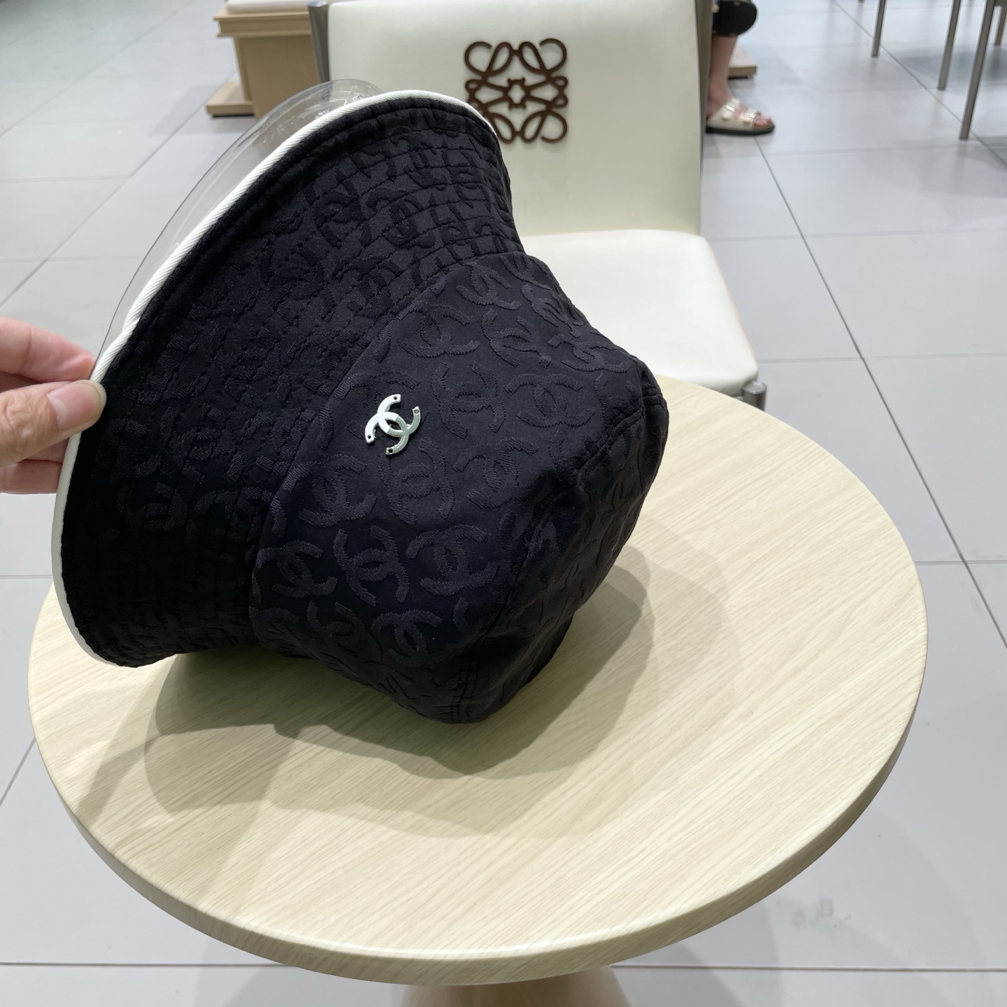 香奈儿CHANEL 新品高定渔夫帽，小香logo经典简约，时尚休闲设计 跑量新品