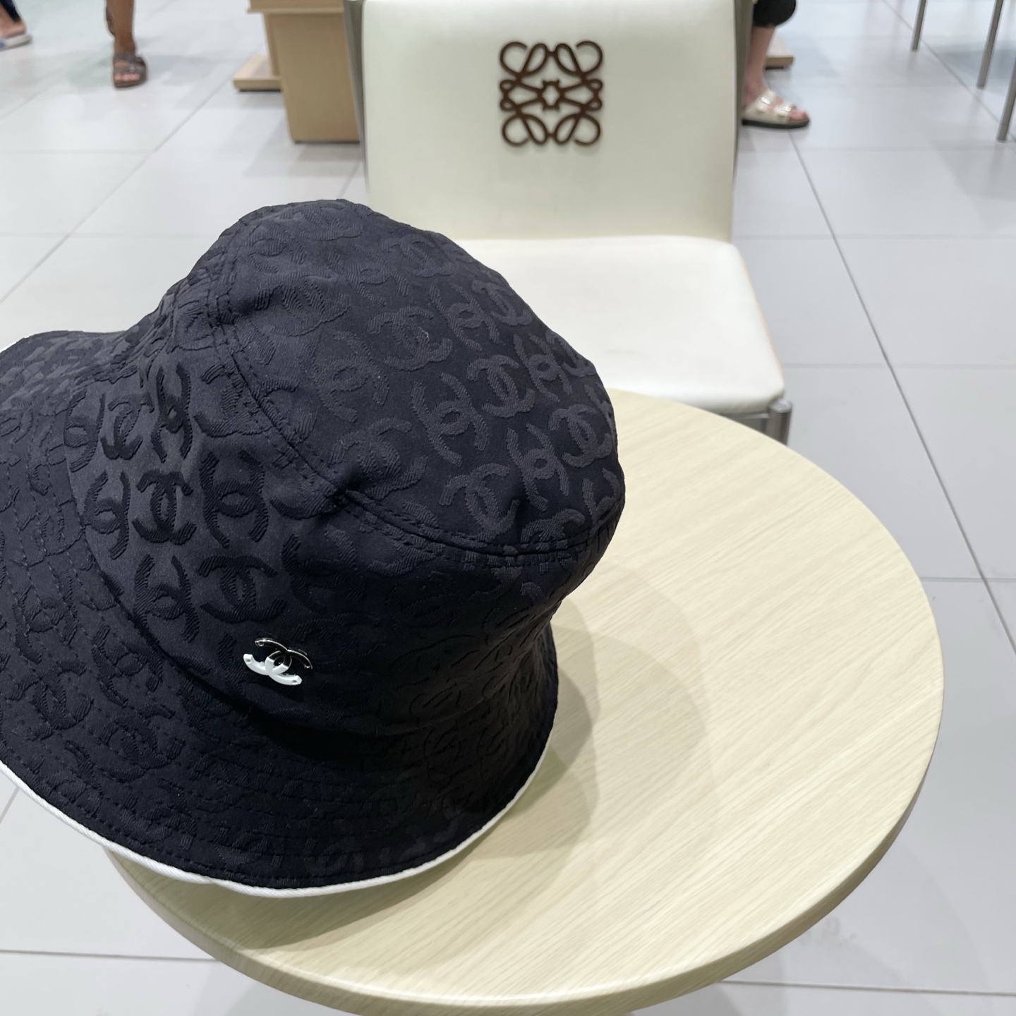 香奈儿CHANEL 新品高定渔夫帽，小香logo经典简约，时尚休闲设计 跑量新品
