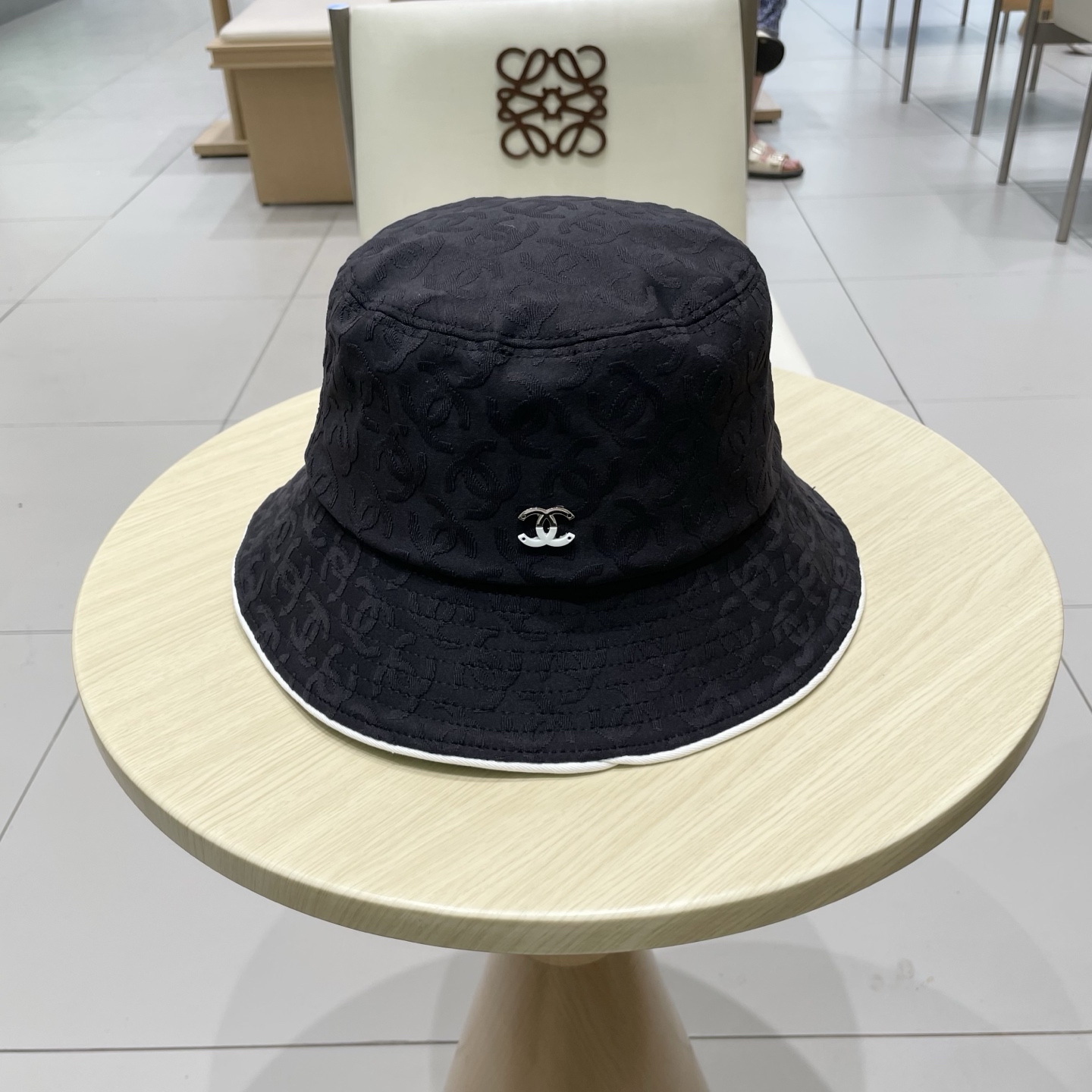 香奈儿CHANEL 新品高定渔夫帽，小香logo经典简约，时尚休闲设计 跑量新品