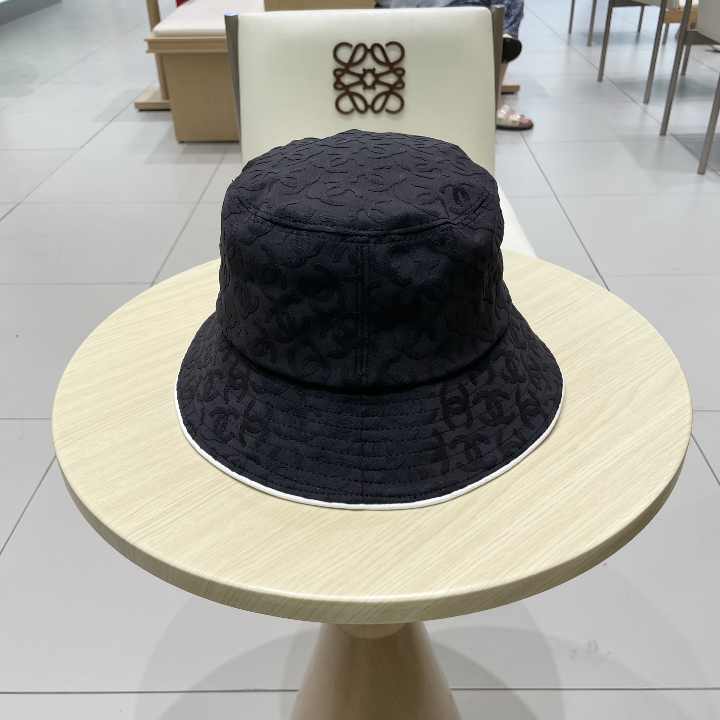 香奈儿CHANEL 新品高定渔夫帽，小香logo经典简约，时尚休闲设计 跑量新品