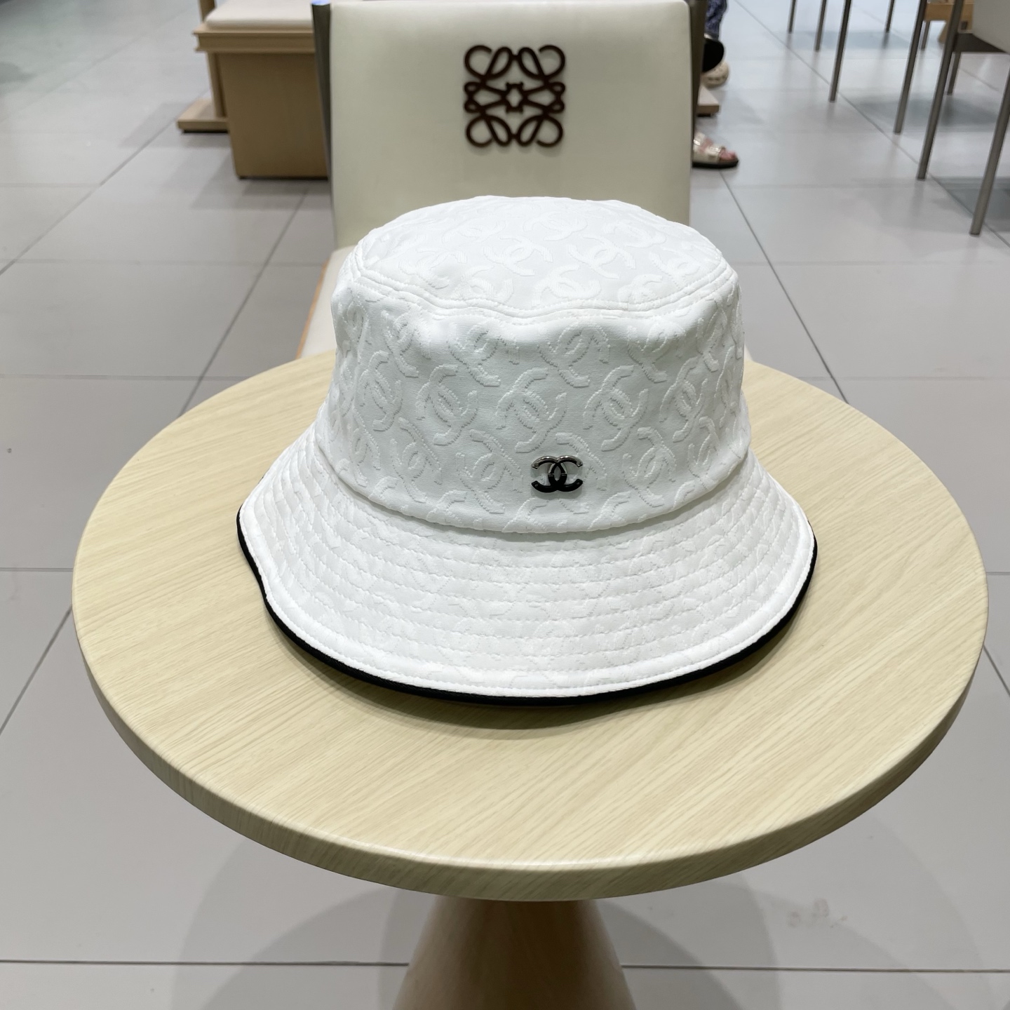 香奈儿CHANEL 新品高定渔夫帽，小香logo经典简约，时尚休闲设计 跑量新品