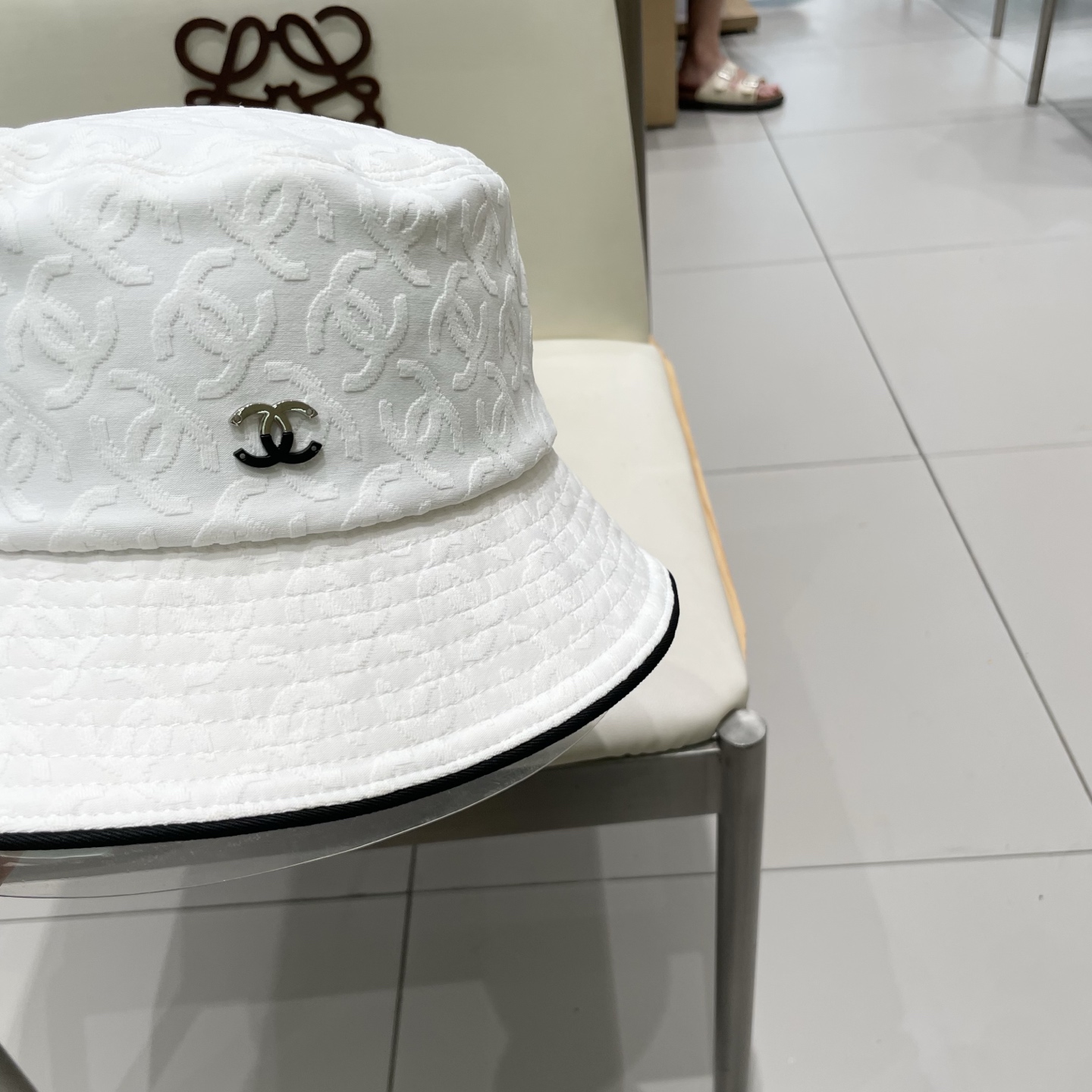 香奈儿CHANEL 新品高定渔夫帽，小香logo经典简约，时尚休闲设计 跑量新品