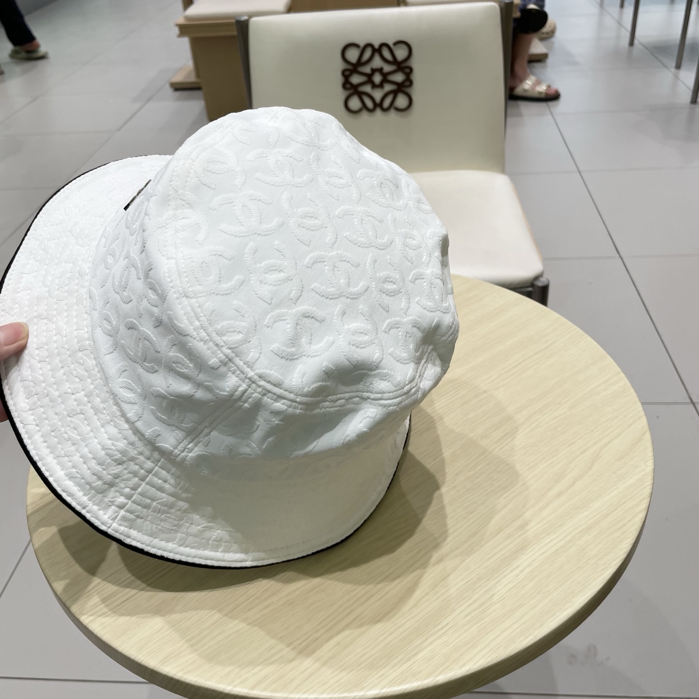 香奈儿CHANEL 新品高定渔夫帽，小香logo经典简约，时尚休闲设计 跑量新品