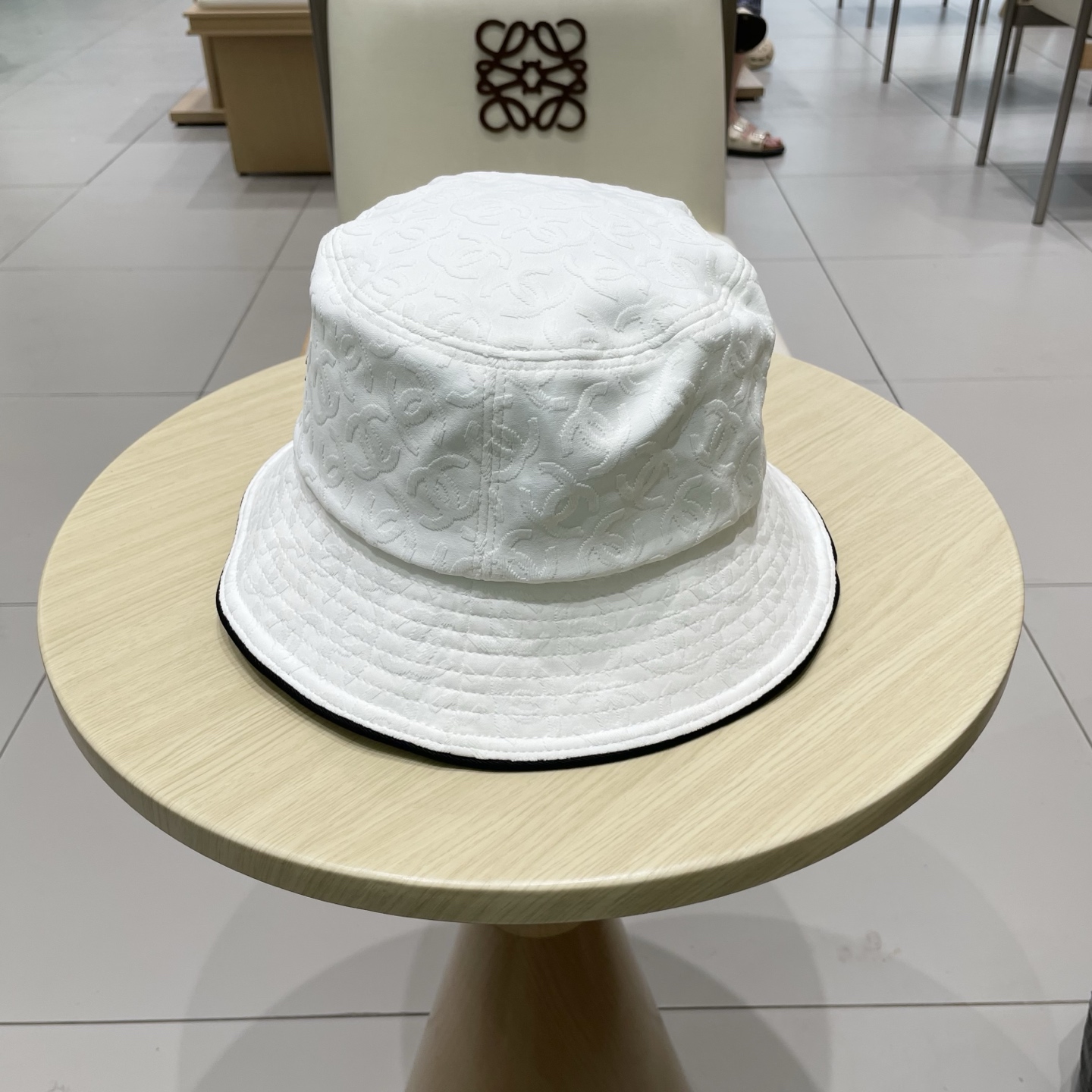 香奈儿CHANEL 新品高定渔夫帽，小香logo经典简约，时尚休闲设计 跑量新品