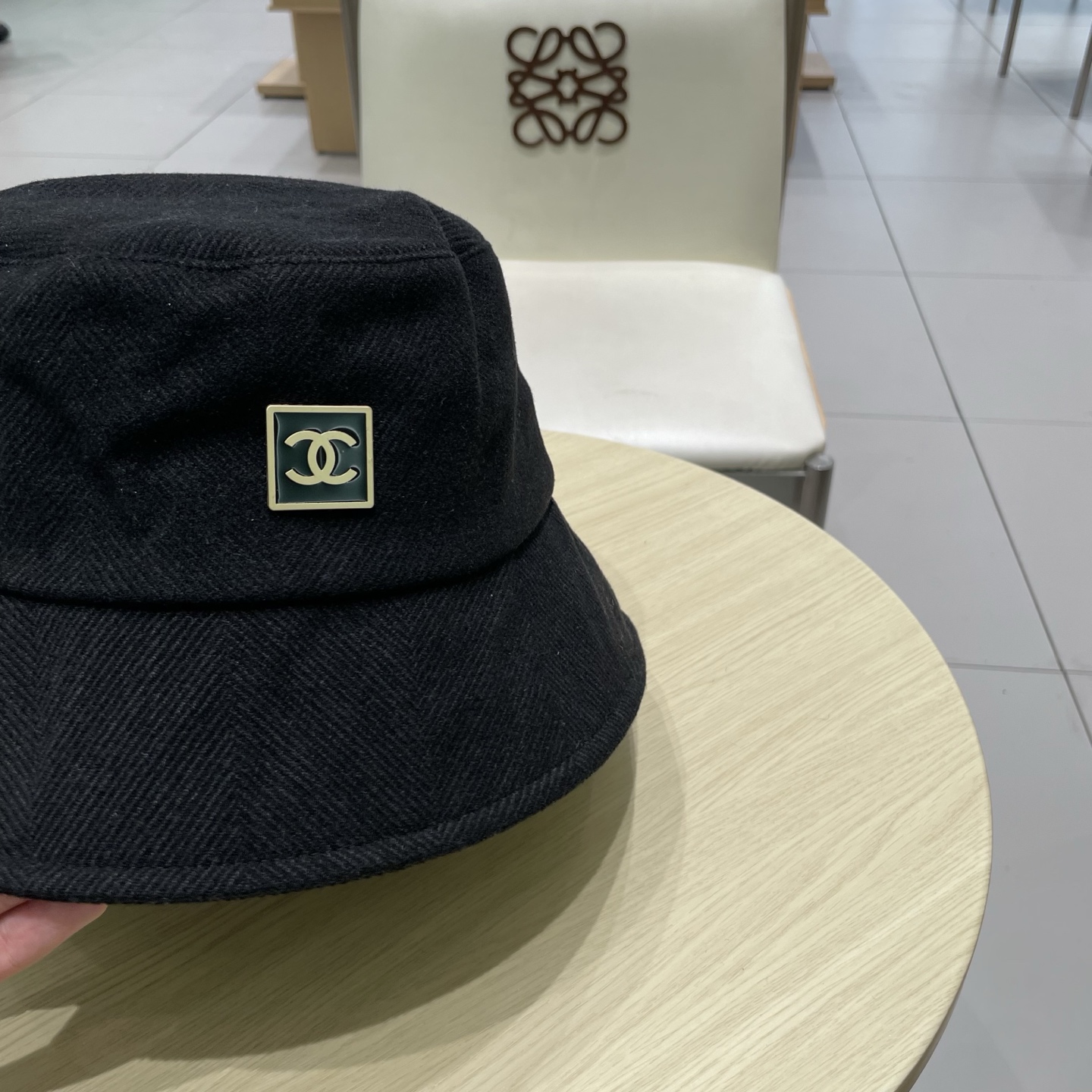  chanel香奈儿2025新款秋款做旧复古百搭遮阳渔夫帽大头围显脸小防晒盆帽