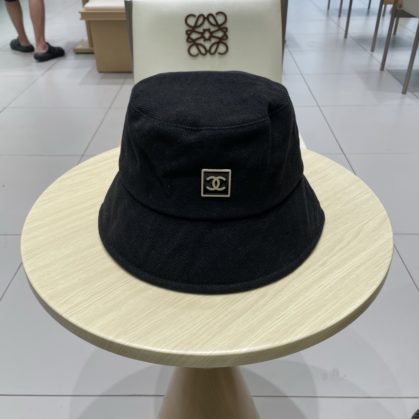  chanel香奈儿2025新款秋款做旧复古百搭遮阳渔夫帽大头围显脸小防晒盆帽
