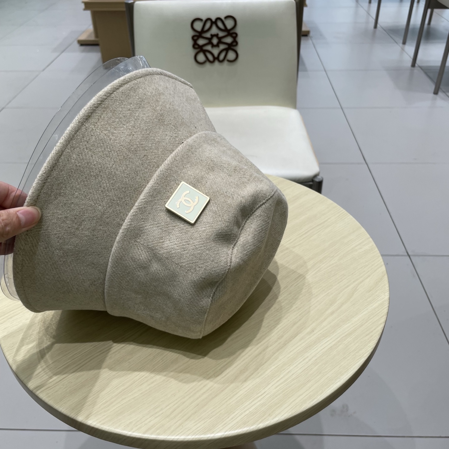  chanel香奈儿2025新款秋款做旧复古百搭遮阳渔夫帽大头围显脸小防晒盆帽