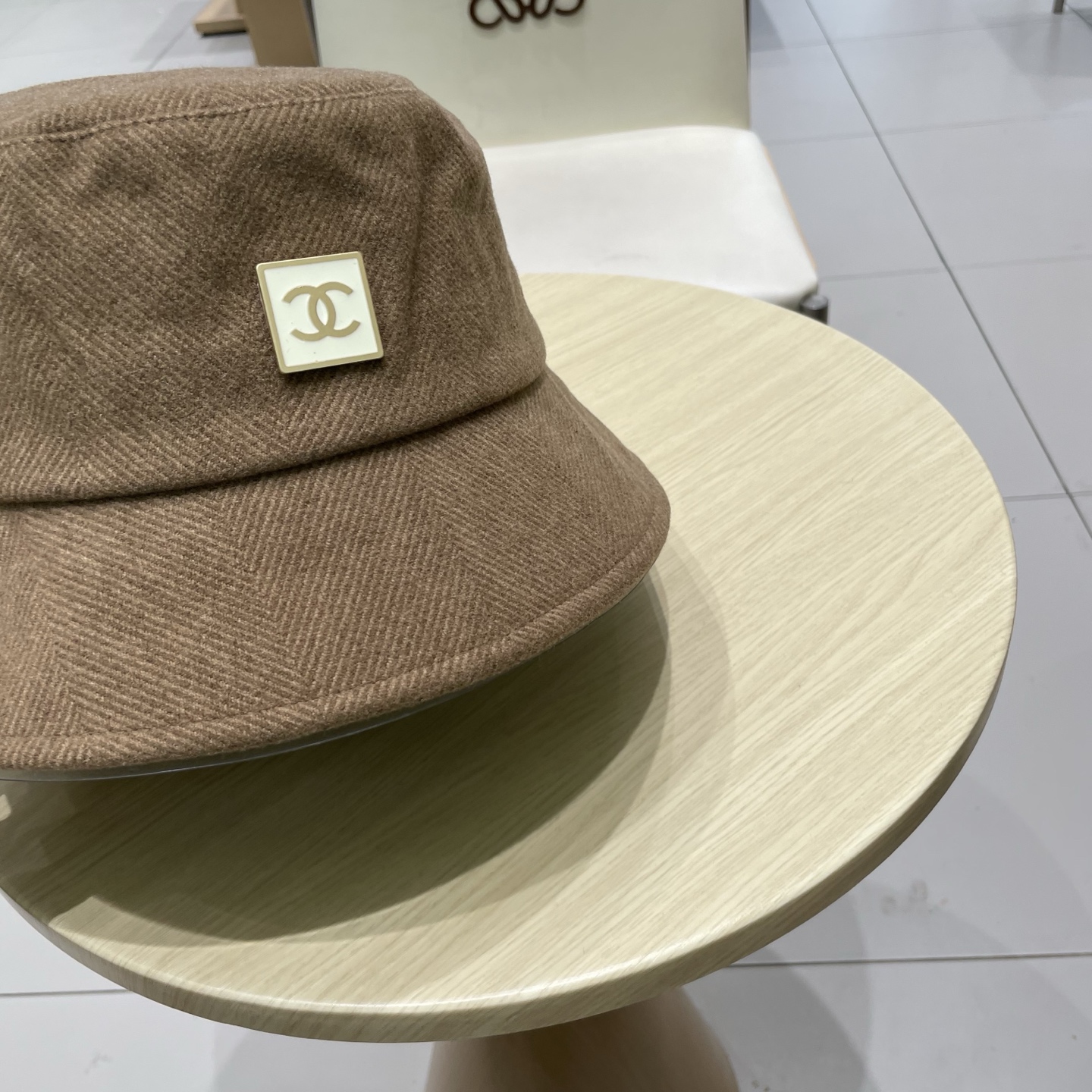  chanel香奈儿2025新款秋款做旧复古百搭遮阳渔夫帽大头围显脸小防晒盆帽