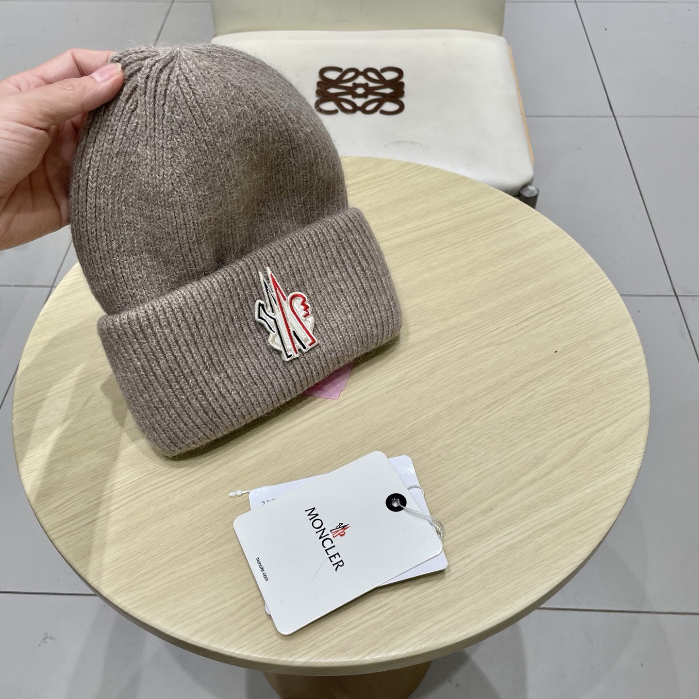  蒙口Moncler盟可睐💥官网经典针织帽，原单复刻.非常柔软亲肤，弹性很好💓有质感又非常百搭的款式~保