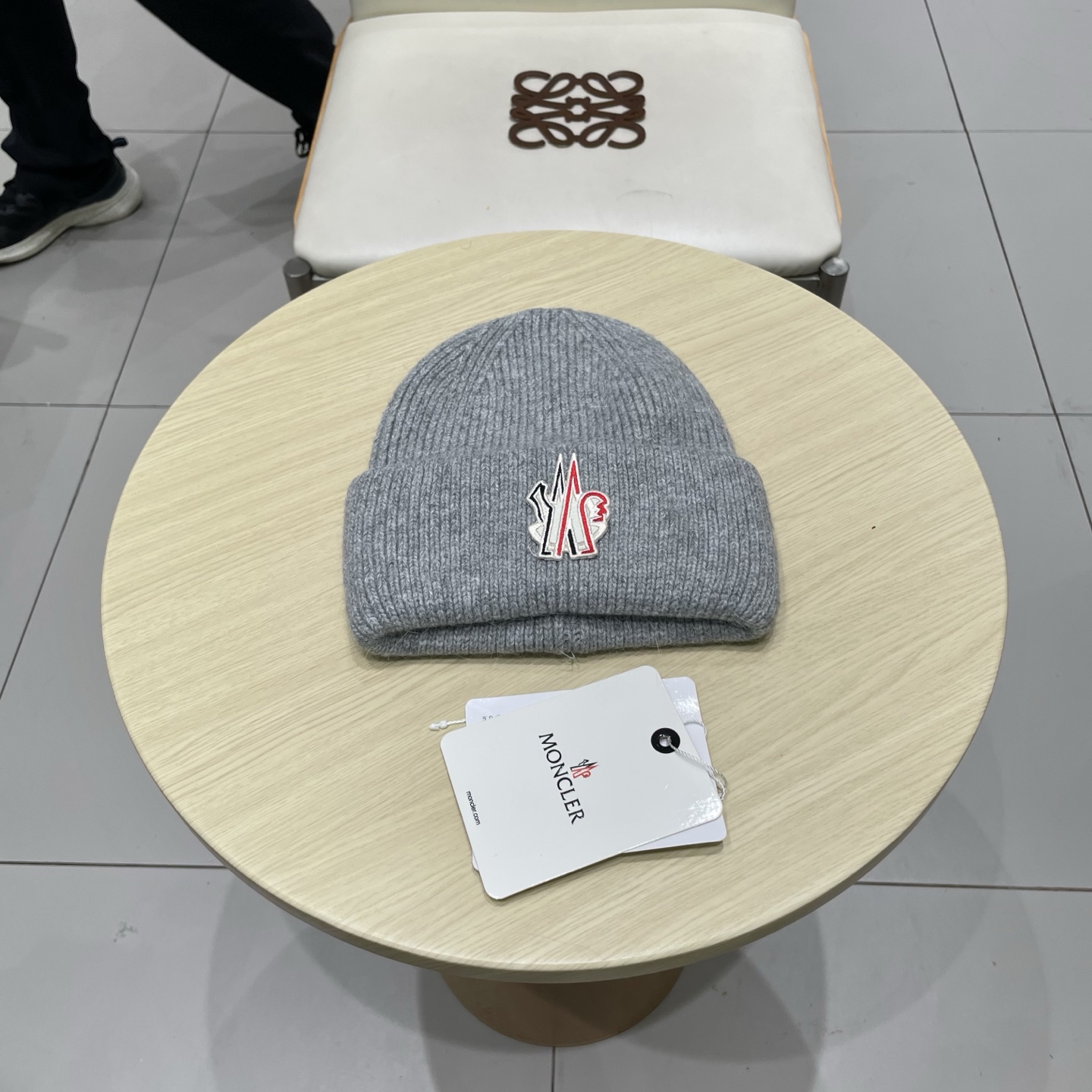  蒙口Moncler盟可睐💥官网经典针织帽，原单复刻.非常柔软亲肤，弹性很好💓有质感又非常百搭的款式~保