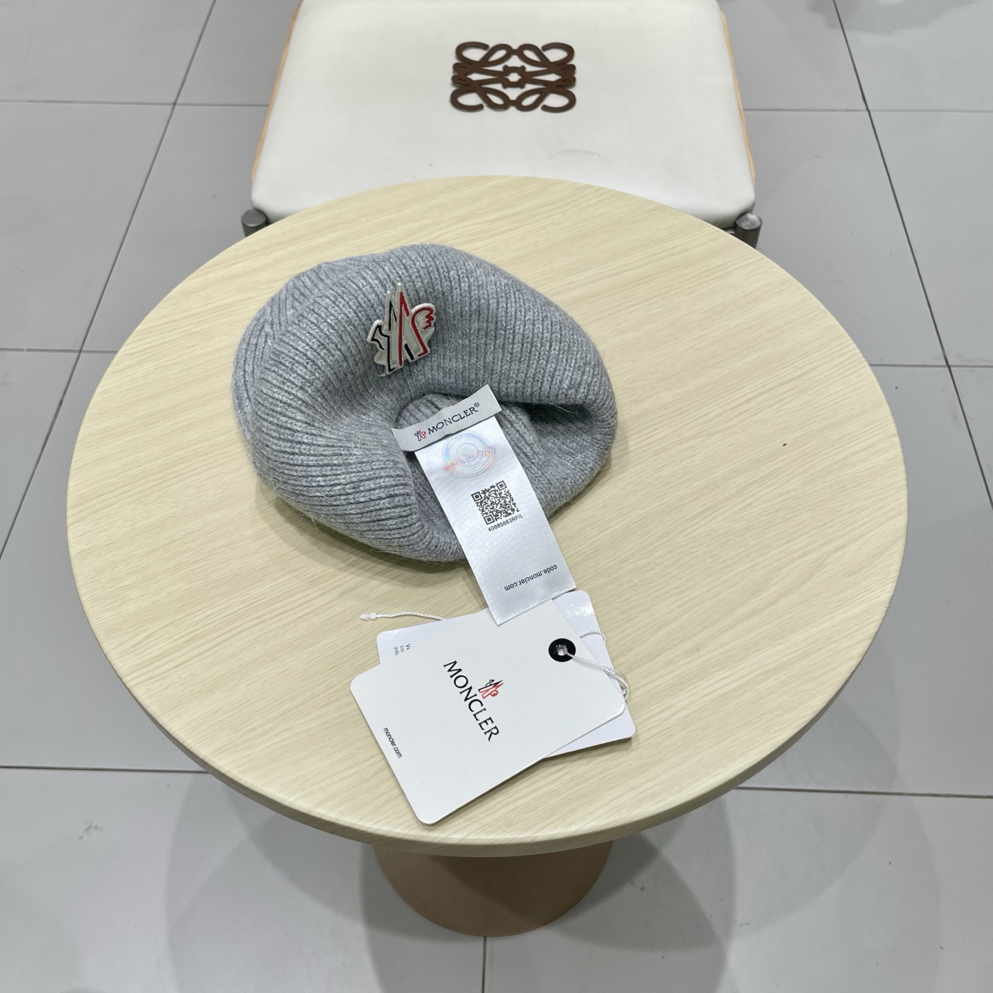  蒙口Moncler盟可睐💥官网经典针织帽，原单复刻.非常柔软亲肤，弹性很好💓有质感又非常百搭的款式~保