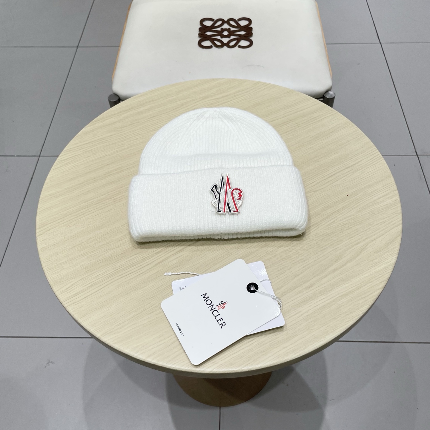  蒙口Moncler盟可睐💥官网经典针织帽，原单复刻.非常柔软亲肤，弹性很好💓有质感又非常百搭的款式~保
