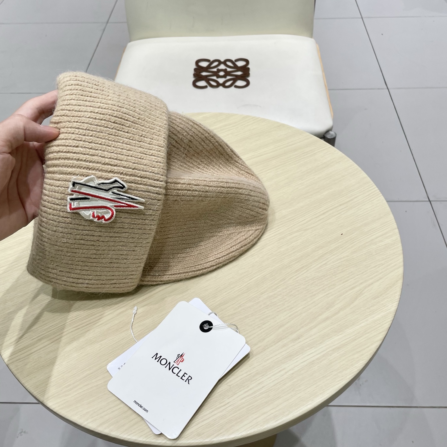  蒙口Moncler盟可睐💥官网经典针织帽，原单复刻.非常柔软亲肤，弹性很好💓有质感又非常百搭的款式~保