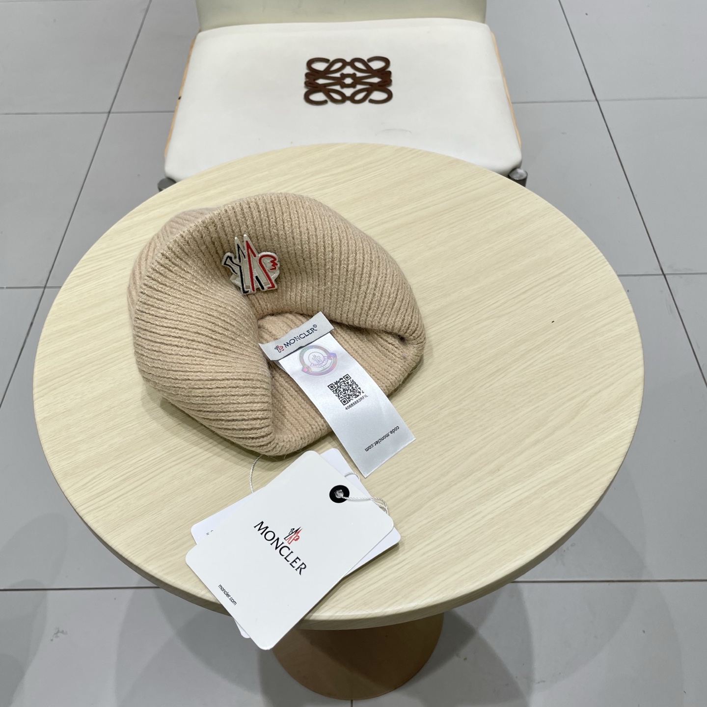 蒙口Moncler盟可睐💥官网经典针织帽，原单复刻.非常柔软亲肤，弹性很好💓有质感又非常百搭的款式~保