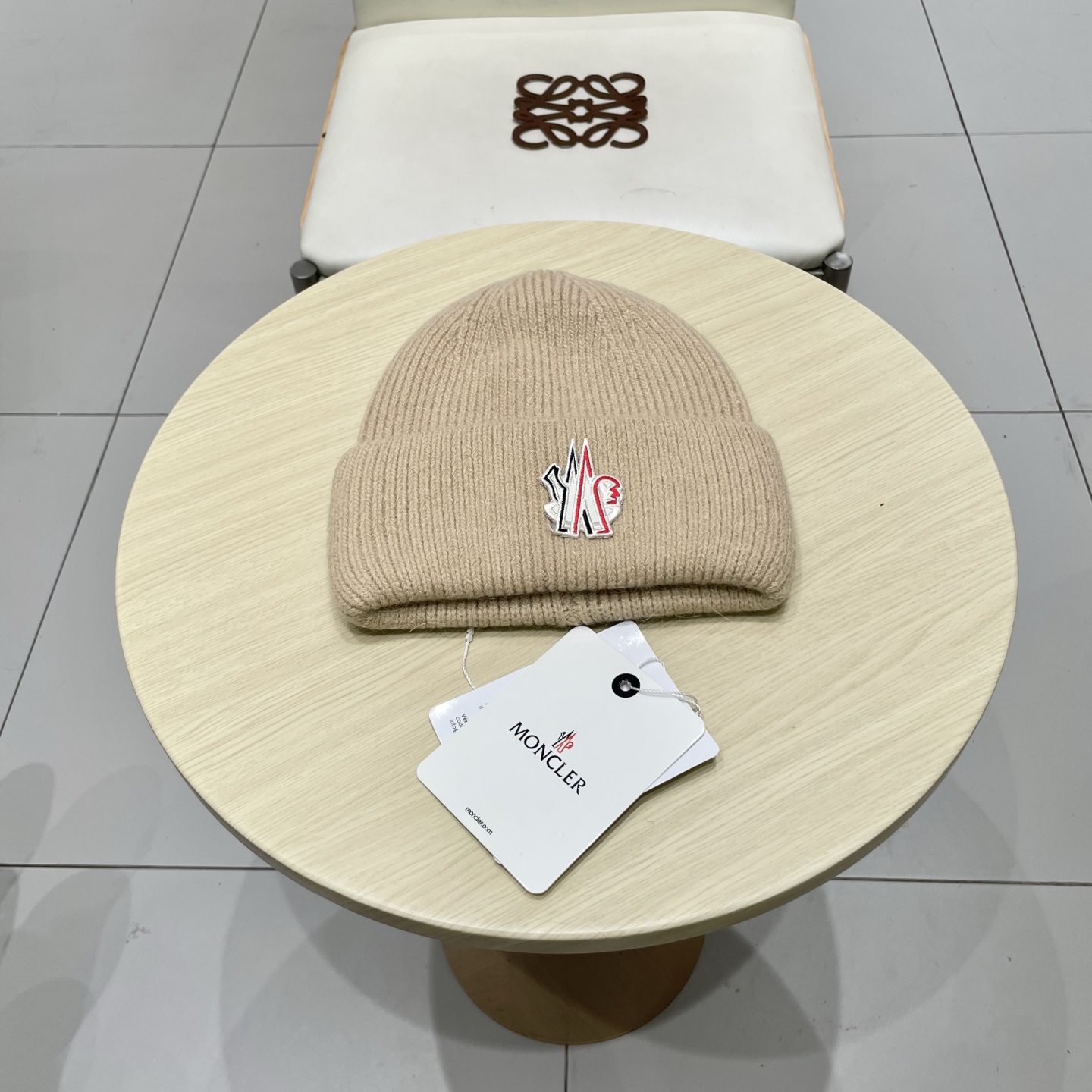  蒙口Moncler盟可睐💥官网经典针织帽，原单复刻.非常柔软亲肤，弹性很好💓有质感又非常百搭的款式~保