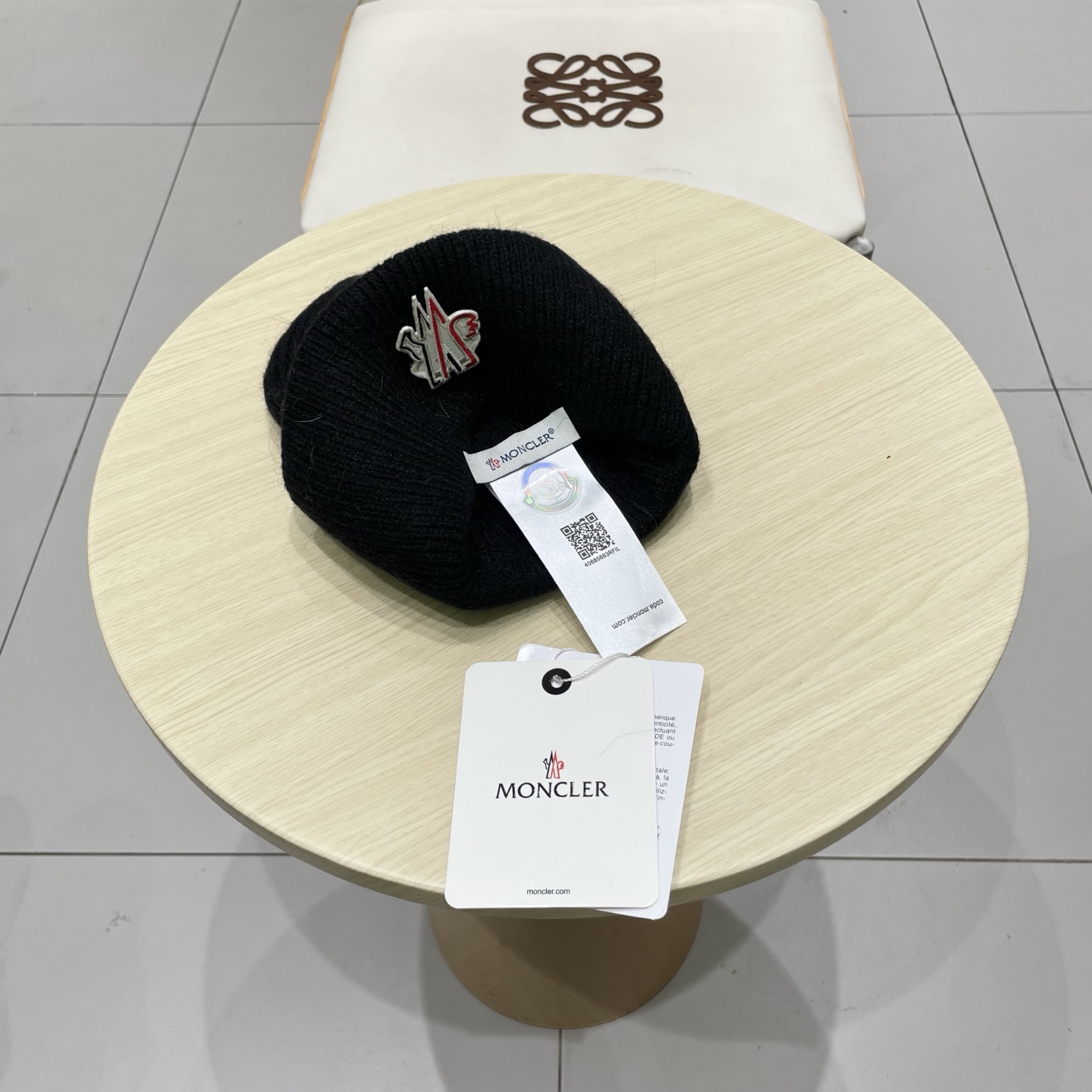  蒙口Moncler盟可睐💥官网经典针织帽，原单复刻.非常柔软亲肤，弹性很好💓有质感又非常百搭的款式~保