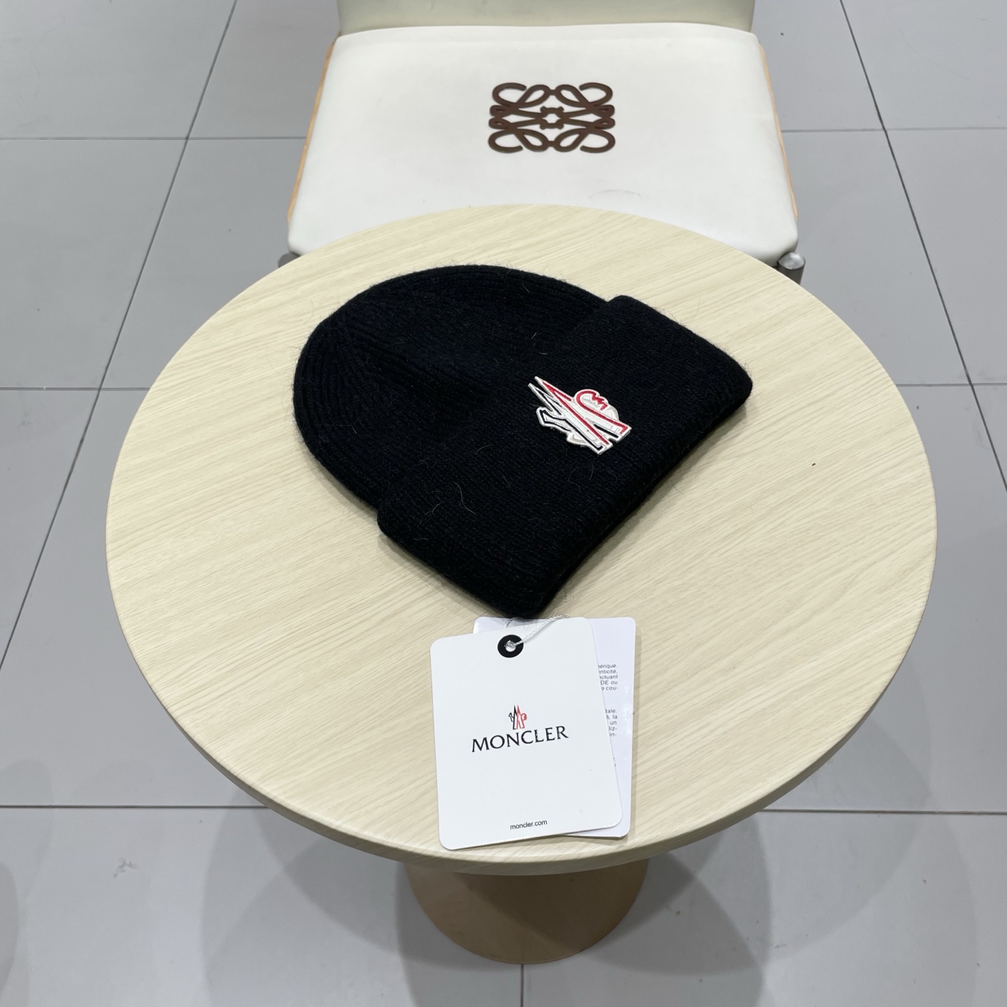  蒙口Moncler盟可睐💥官网经典针织帽，原单复刻.非常柔软亲肤，弹性很好💓有质感又非常百搭的款式~保