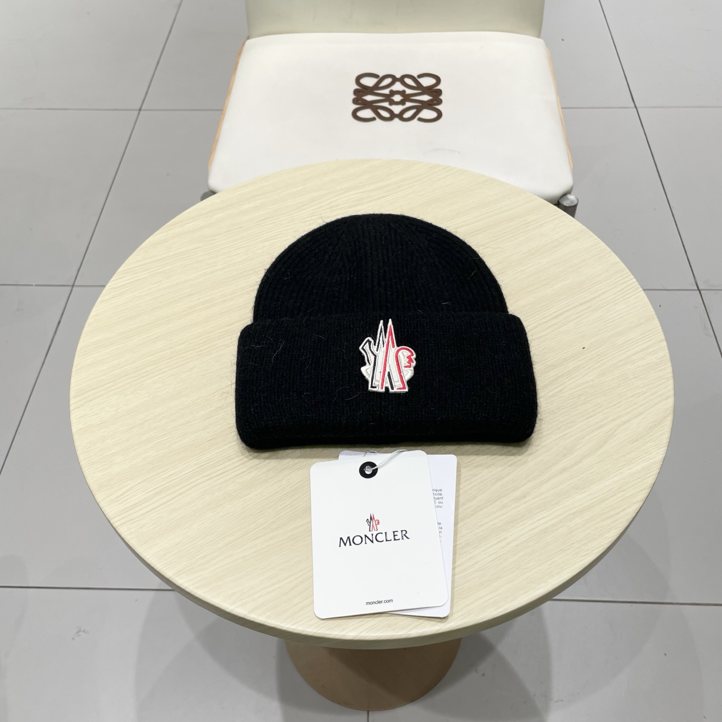  蒙口Moncler盟可睐💥官网经典针织帽，原单复刻.非常柔软亲肤，弹性很好💓有质感又非常百搭的款式~保