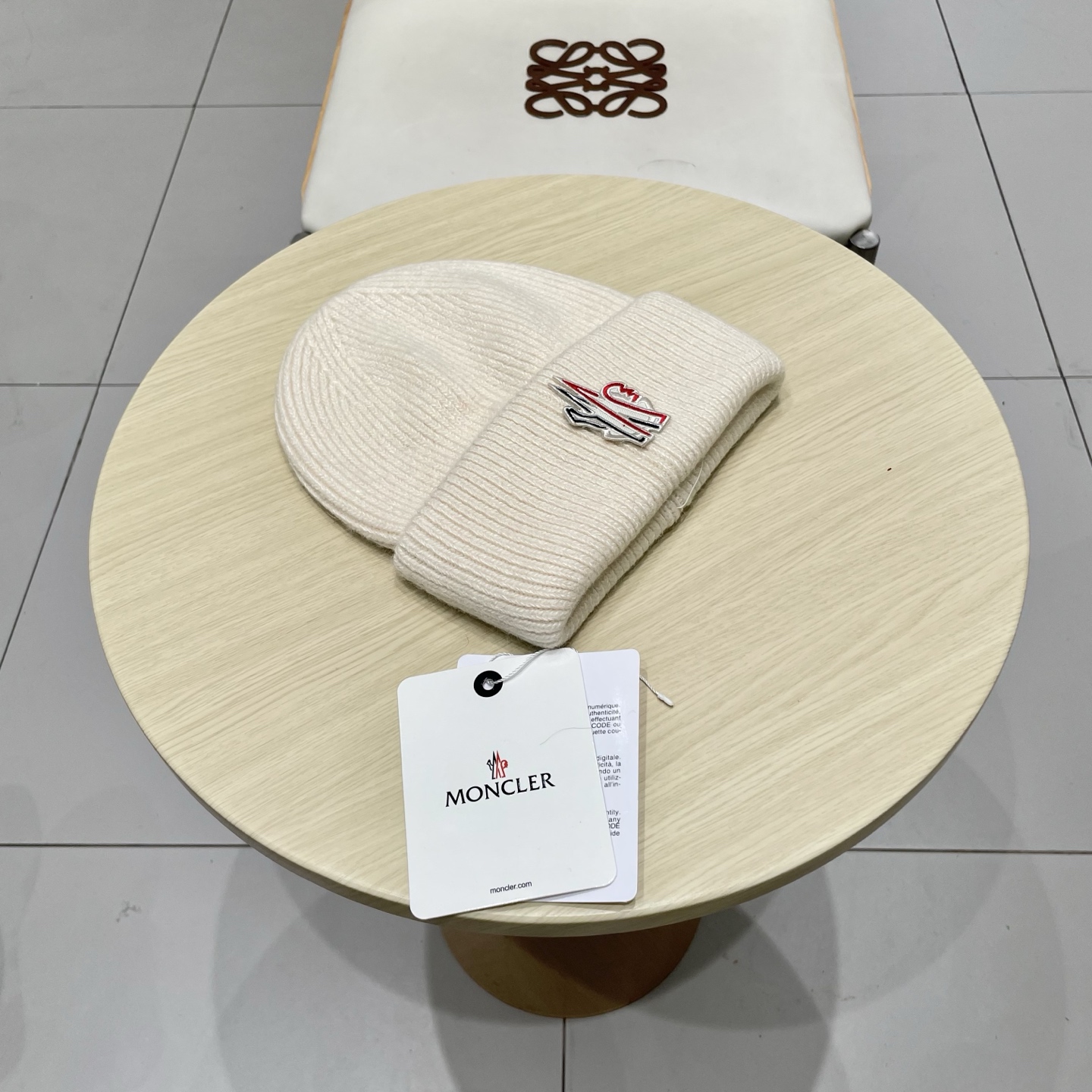  蒙口Moncler盟可睐💥官网经典针织帽，原单复刻.非常柔软亲肤，弹性很好💓有质感又非常百搭的款式~保