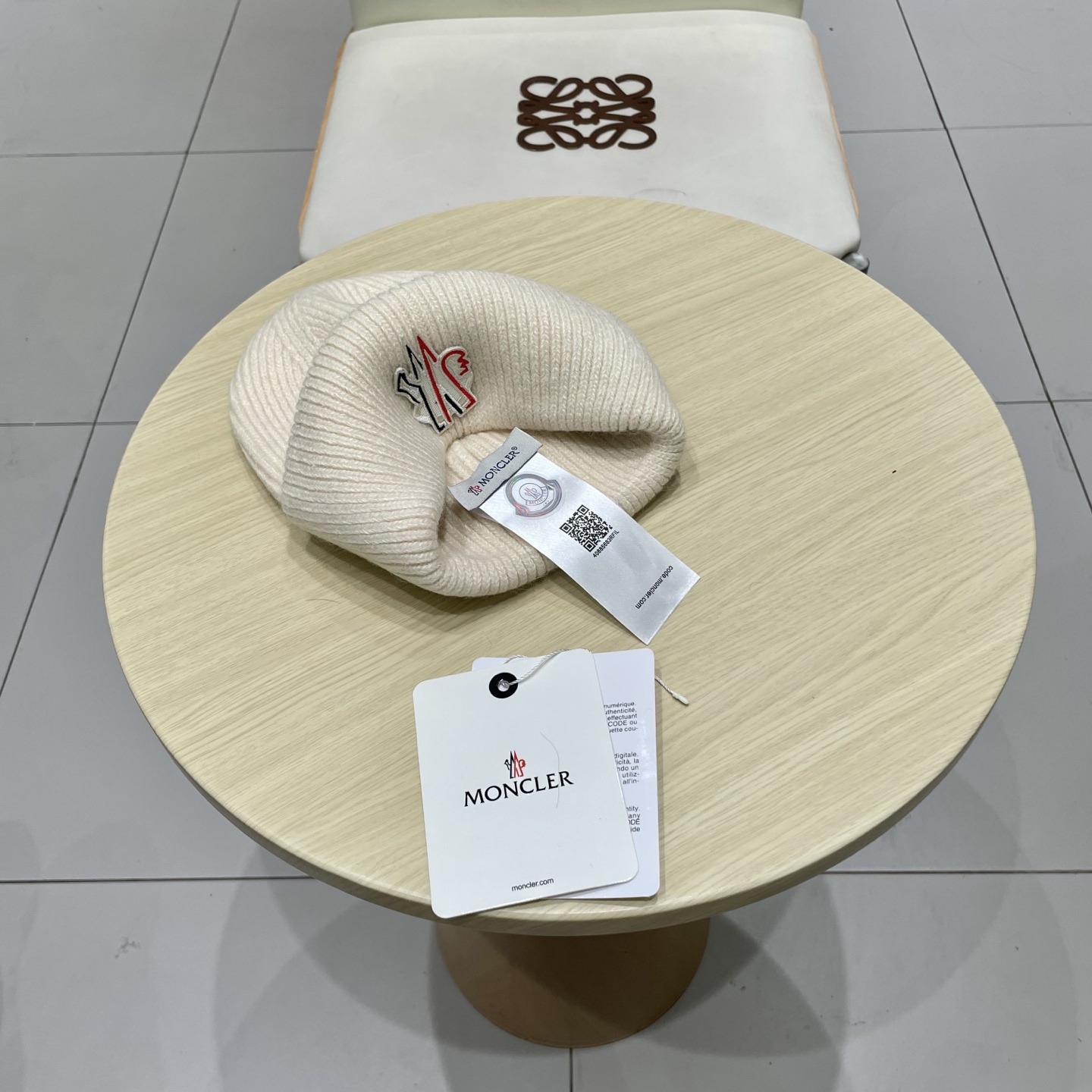  蒙口Moncler盟可睐💥官网经典针织帽，原单复刻.非常柔软亲肤，弹性很好💓有质感又非常百搭的款式~保