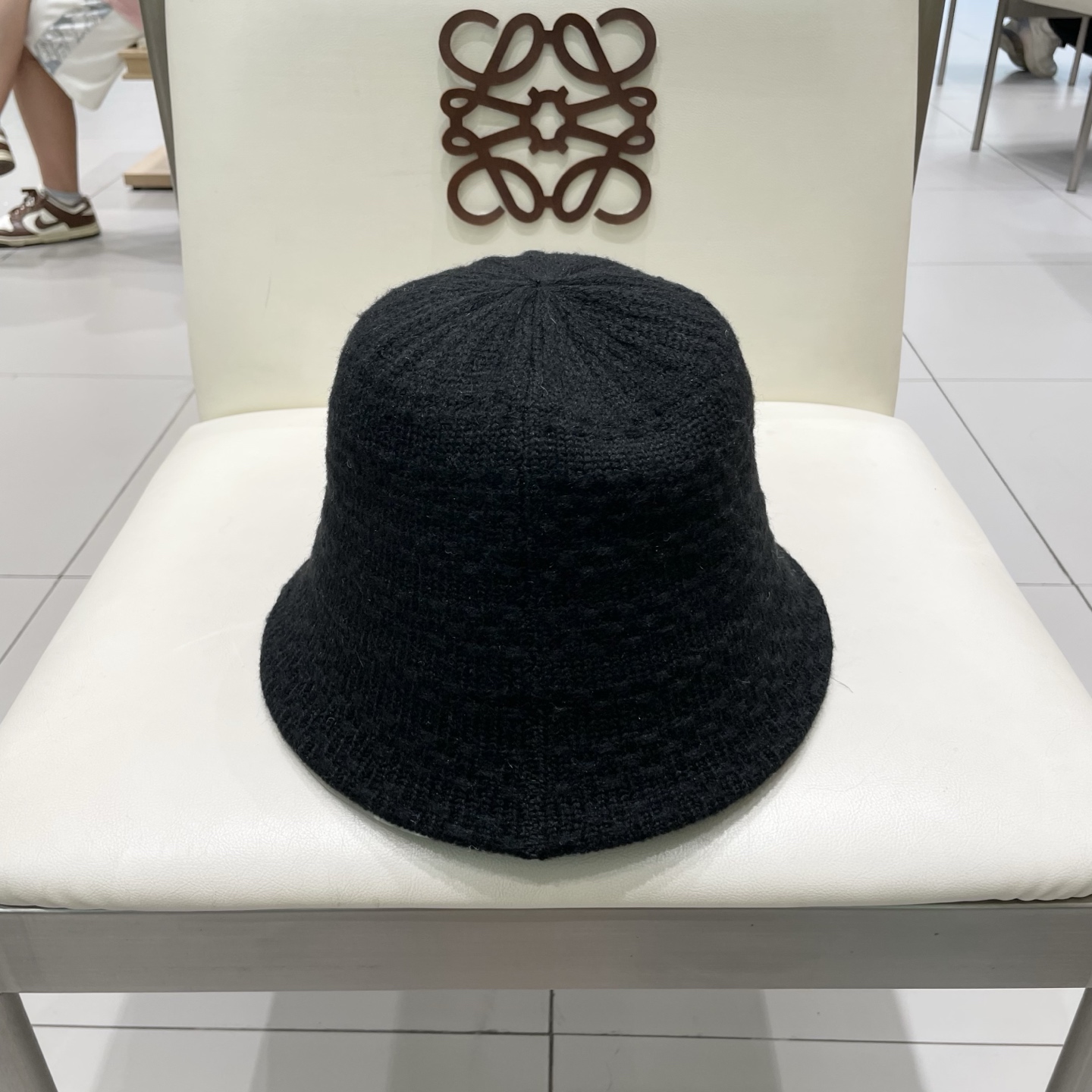  蒙口新款针织秋款渔夫帽，手抓针织帽