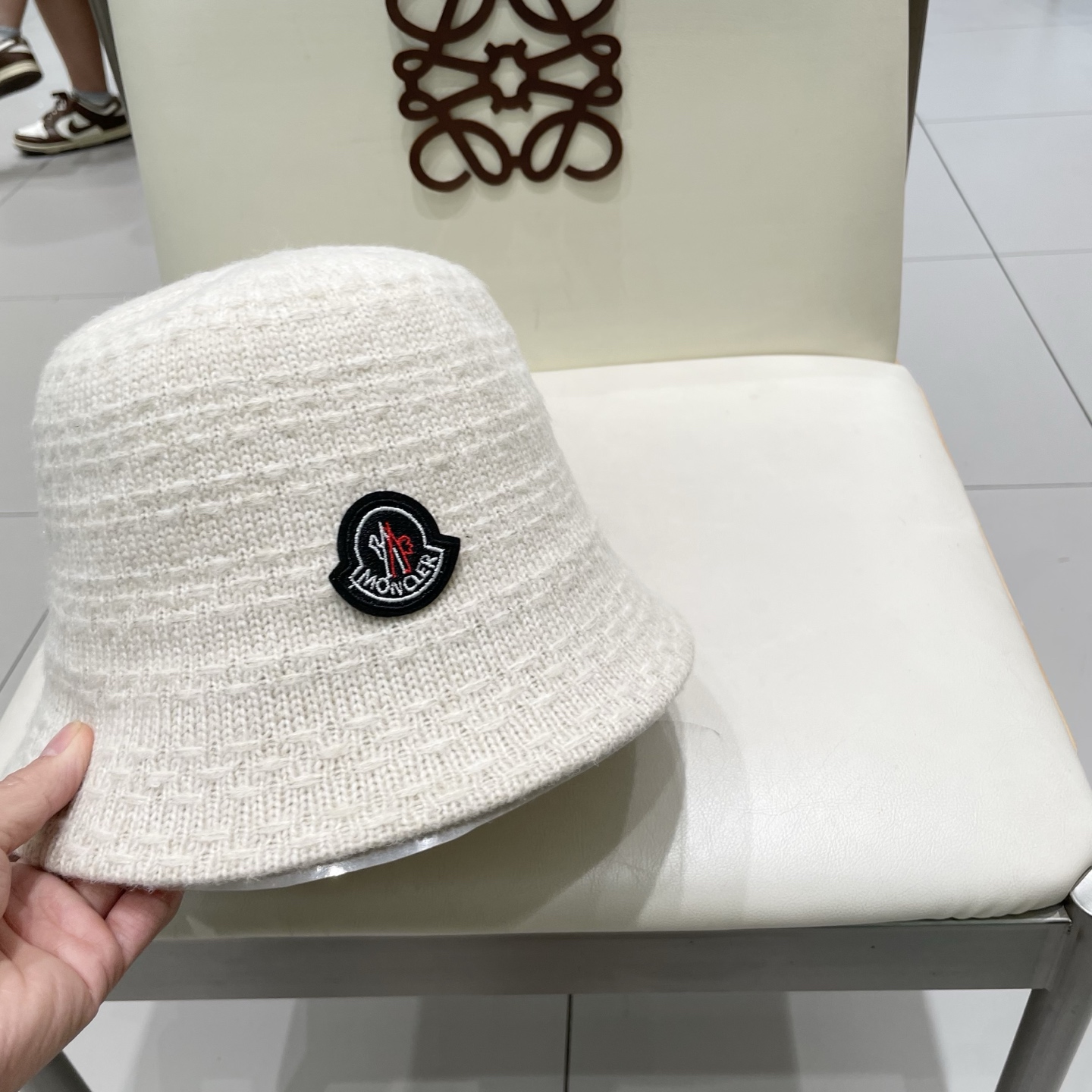  蒙口新款针织秋款渔夫帽，手抓针织帽