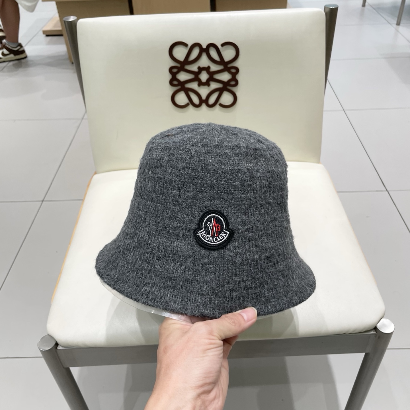  蒙口新款针织秋款渔夫帽，手抓针织帽