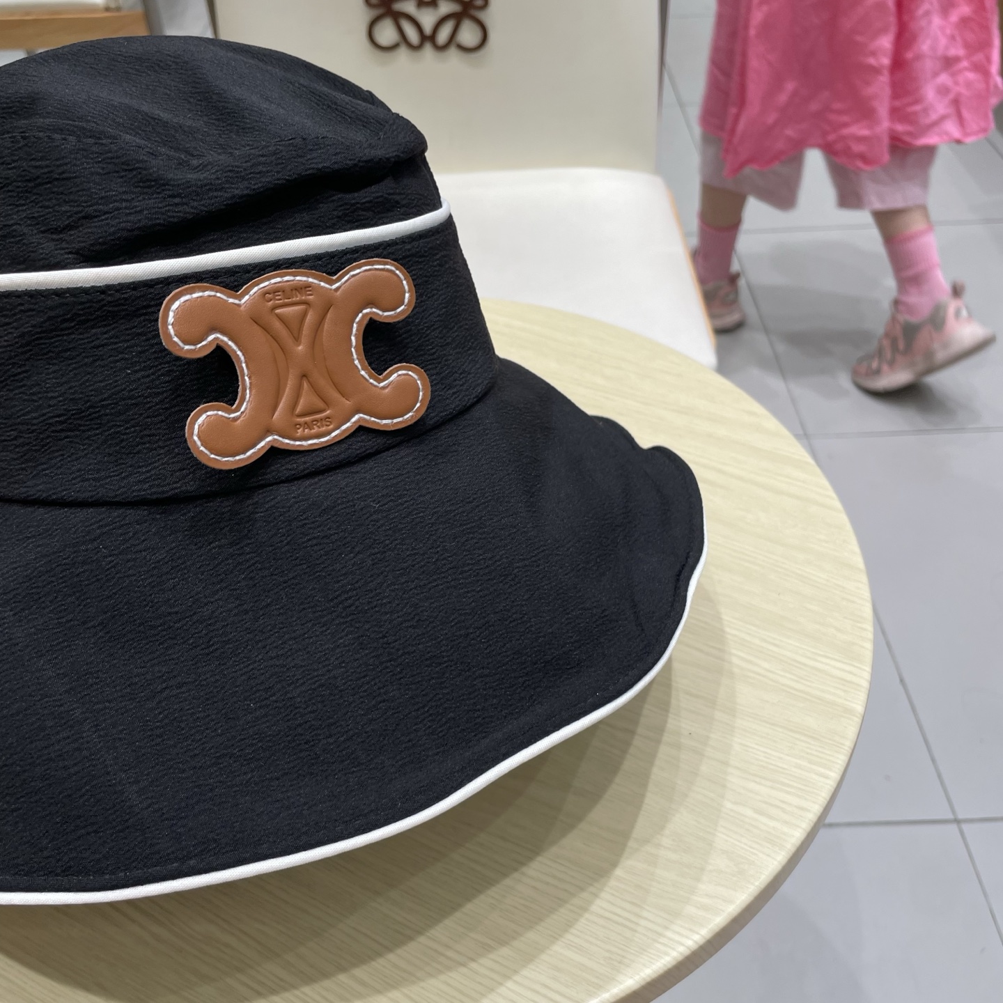  塞琳Celine2025新款渔夫帽女夏季大帽檐遮阳防晒帽子遮脸防紫外线海边太阳帽