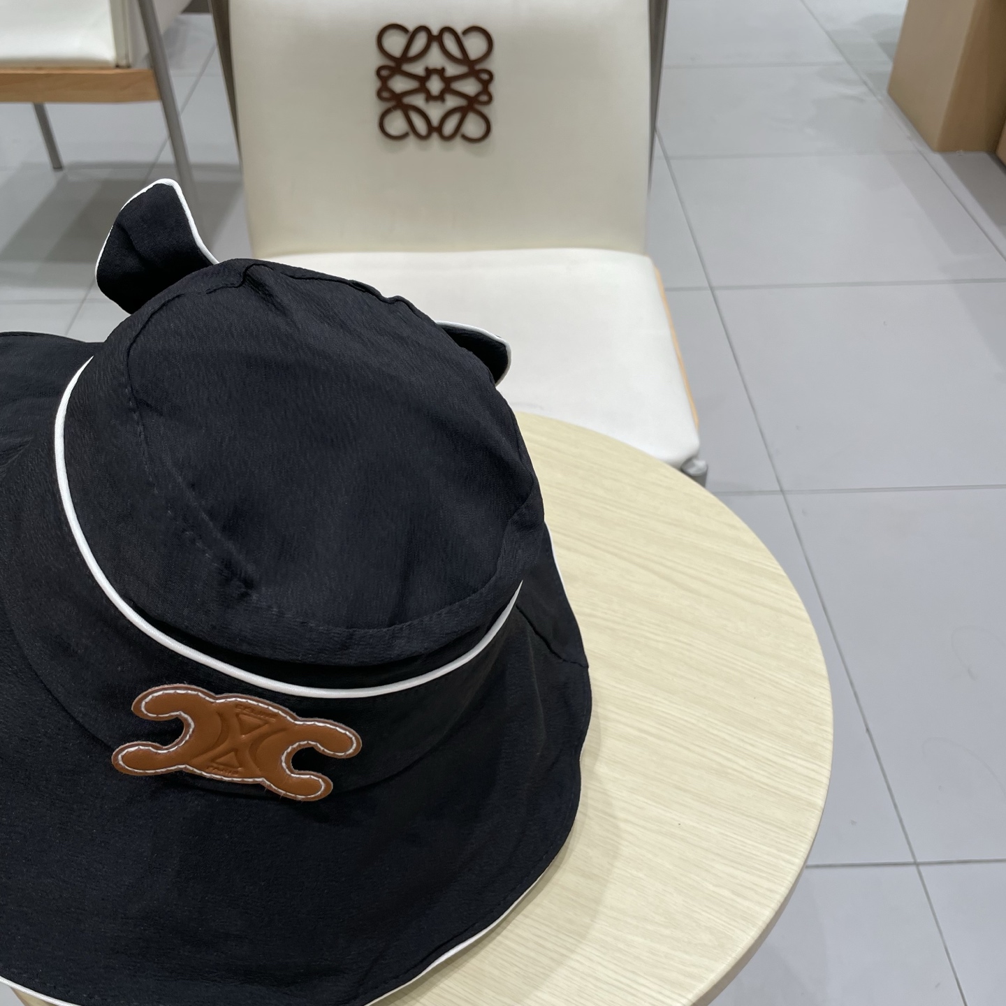  塞琳Celine2025新款渔夫帽女夏季大帽檐遮阳防晒帽子遮脸防紫外线海边太阳帽