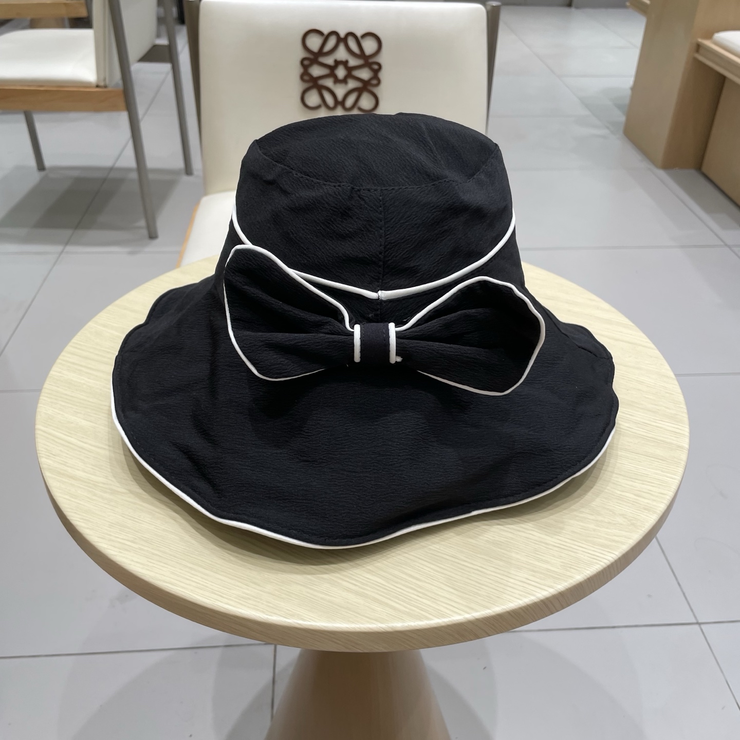  塞琳Celine2025新款渔夫帽女夏季大帽檐遮阳防晒帽子遮脸防紫外线海边太阳帽