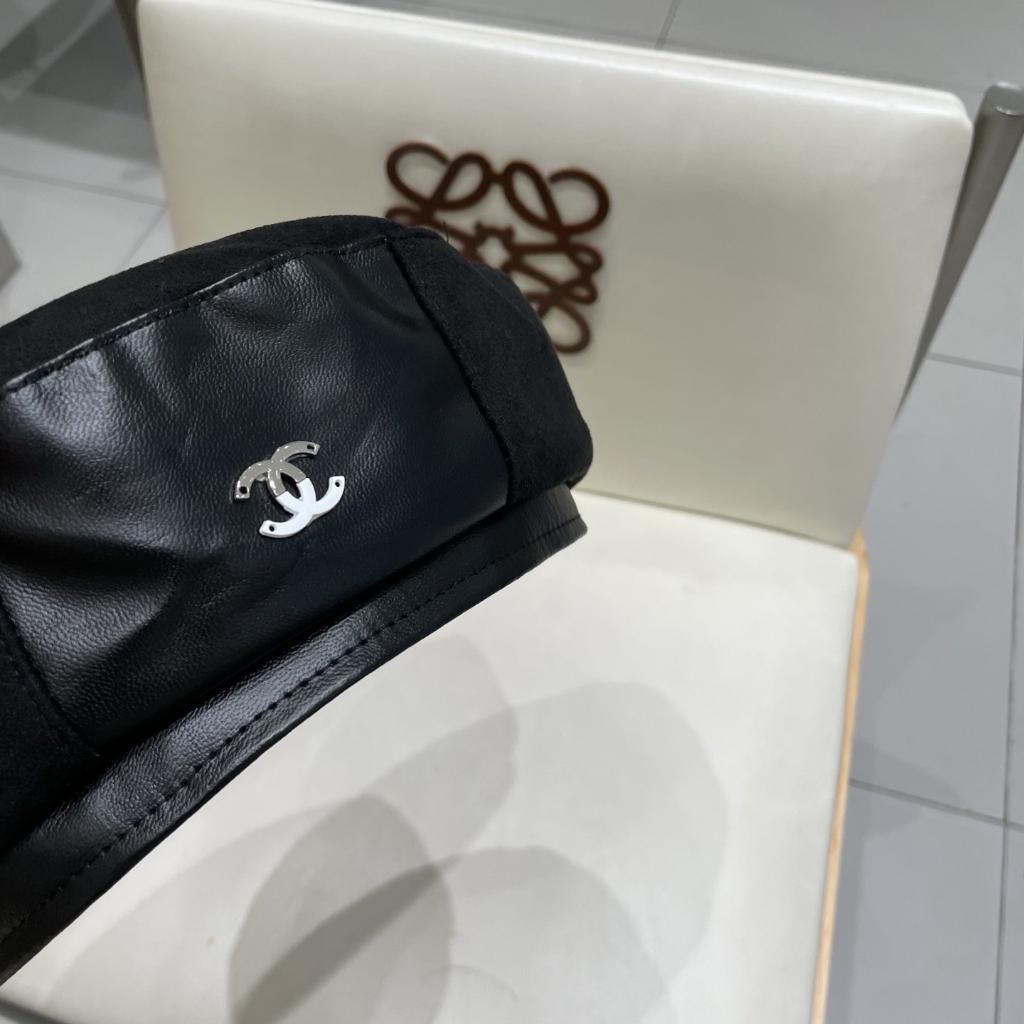  chanel香奈儿小蝴蝶结贝雷帽女春夏韩系时尚画家帽英伦气质复古百搭网红帽子潮