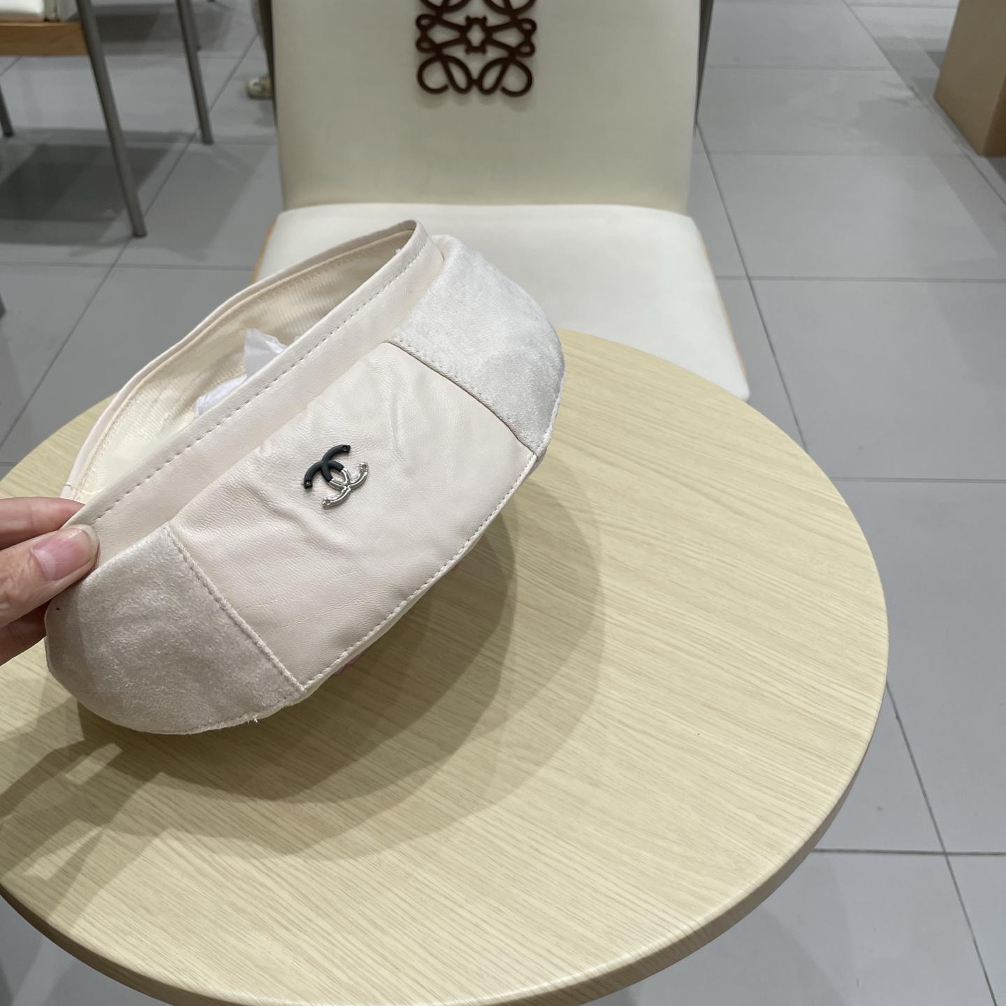  chanel香奈儿小蝴蝶结贝雷帽女春夏韩系时尚画家帽英伦气质复古百搭网红帽子潮