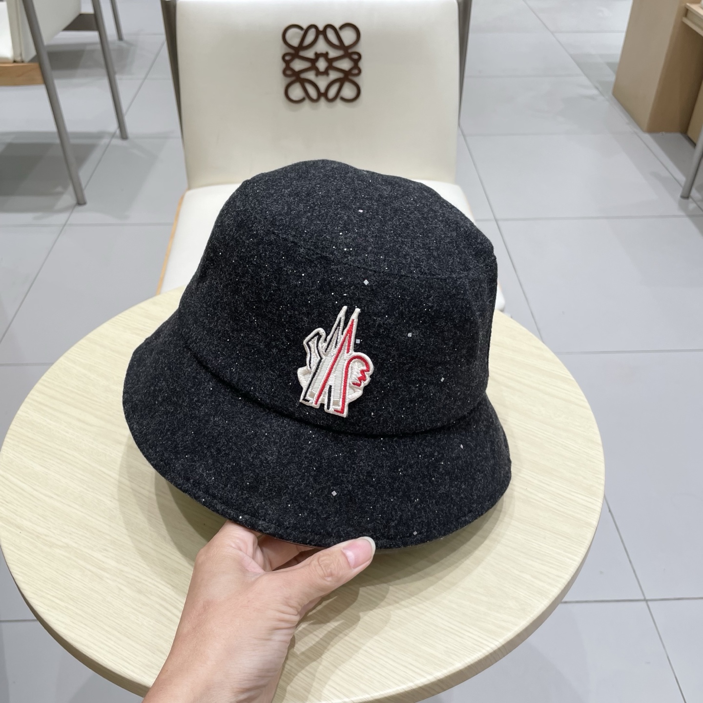  蒙口MONCLER新款出货 2025最新秋款羊毛渔夫帽，日常款超好搭配，出街单品