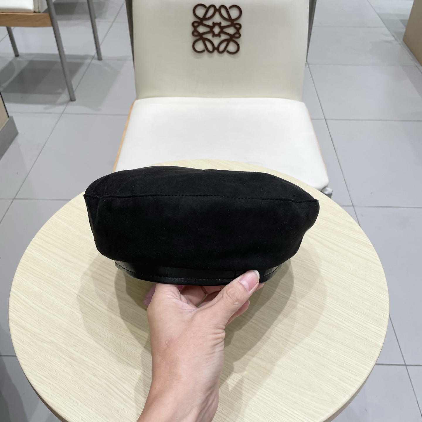  chanel香奈儿贝雷帽女韩版复古小香风黑色画家帽百搭时尚优雅八角帽