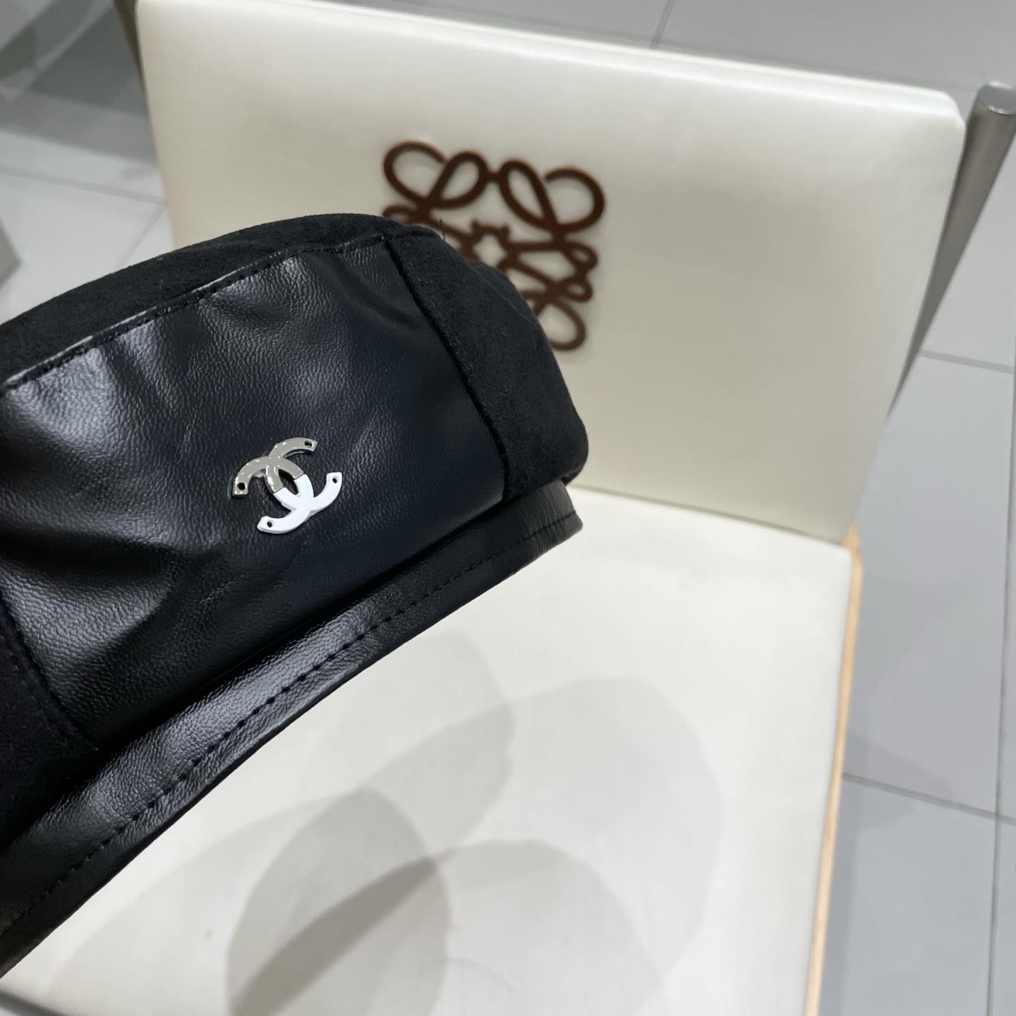  chanel香奈儿贝雷帽女韩版复古小香风黑色画家帽百搭时尚优雅八角帽