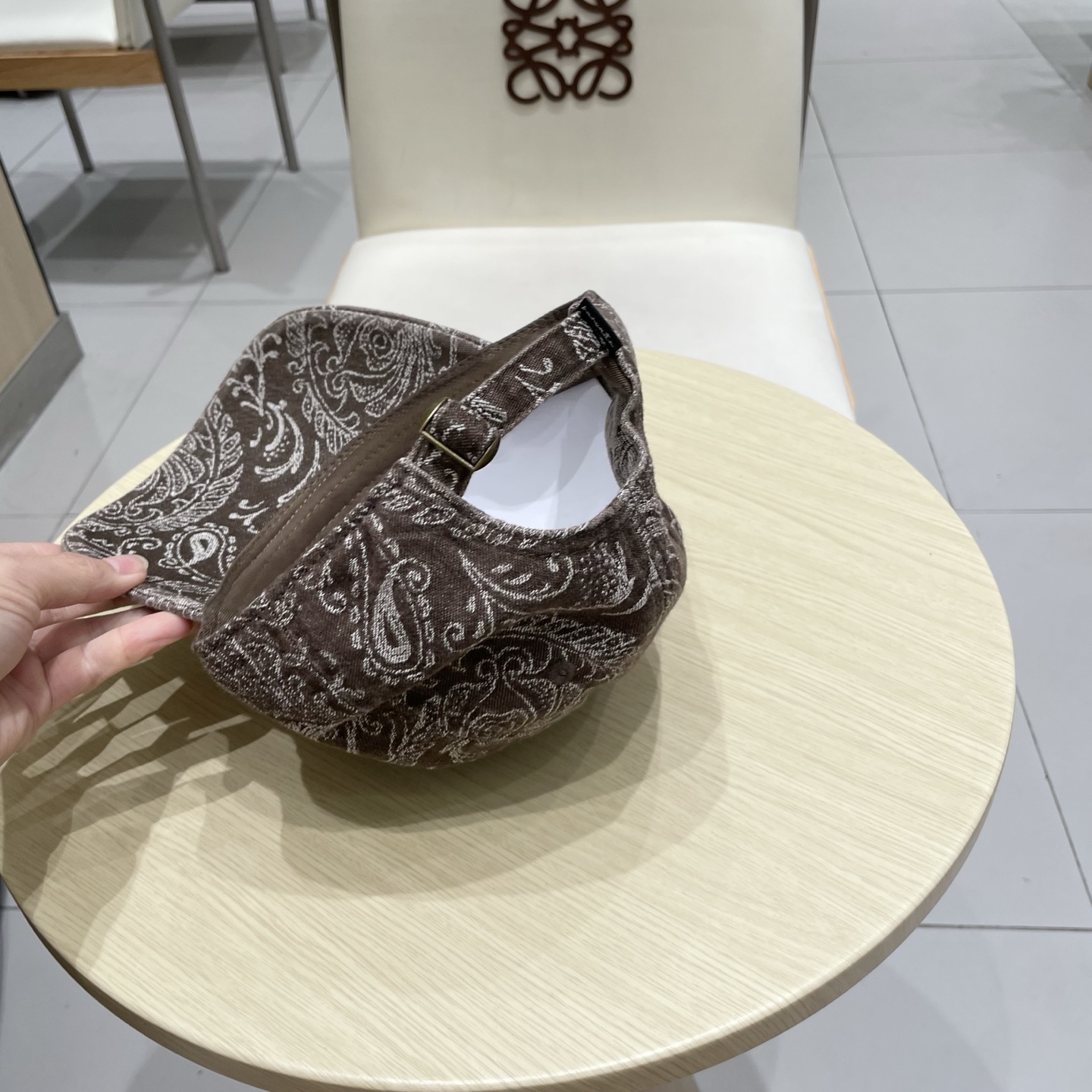  celine塞琳棒球帽暗印花牛仔街拍复古图腾英伦水洗加厚做旧遮阳百搭女式秋季