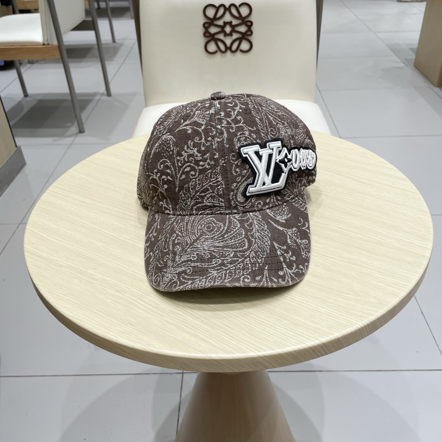  celine塞琳棒球帽暗印花牛仔街拍复古图腾英伦水洗加厚做旧遮阳百搭女式秋季