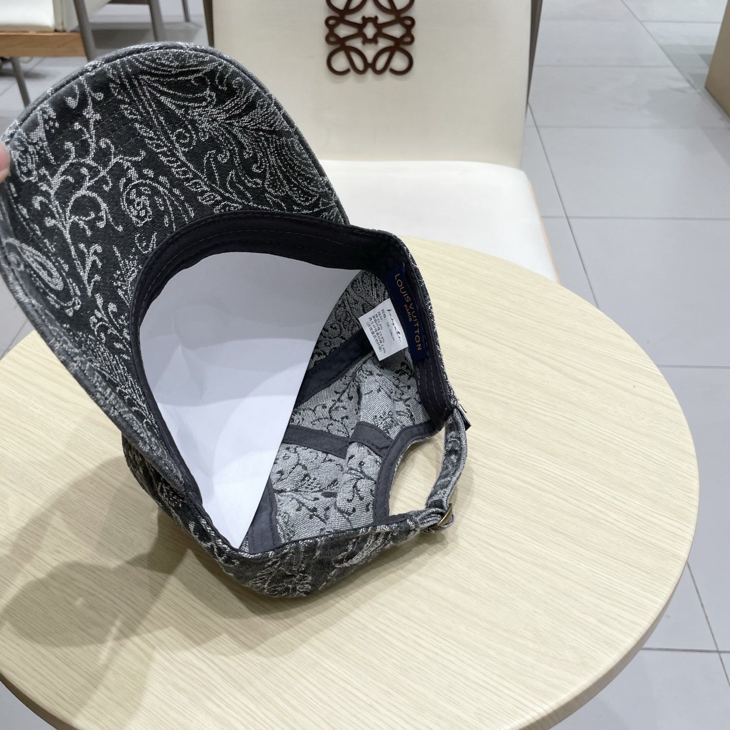  celine塞琳棒球帽暗印花牛仔街拍复古图腾英伦水洗加厚做旧遮阳百搭女式秋季