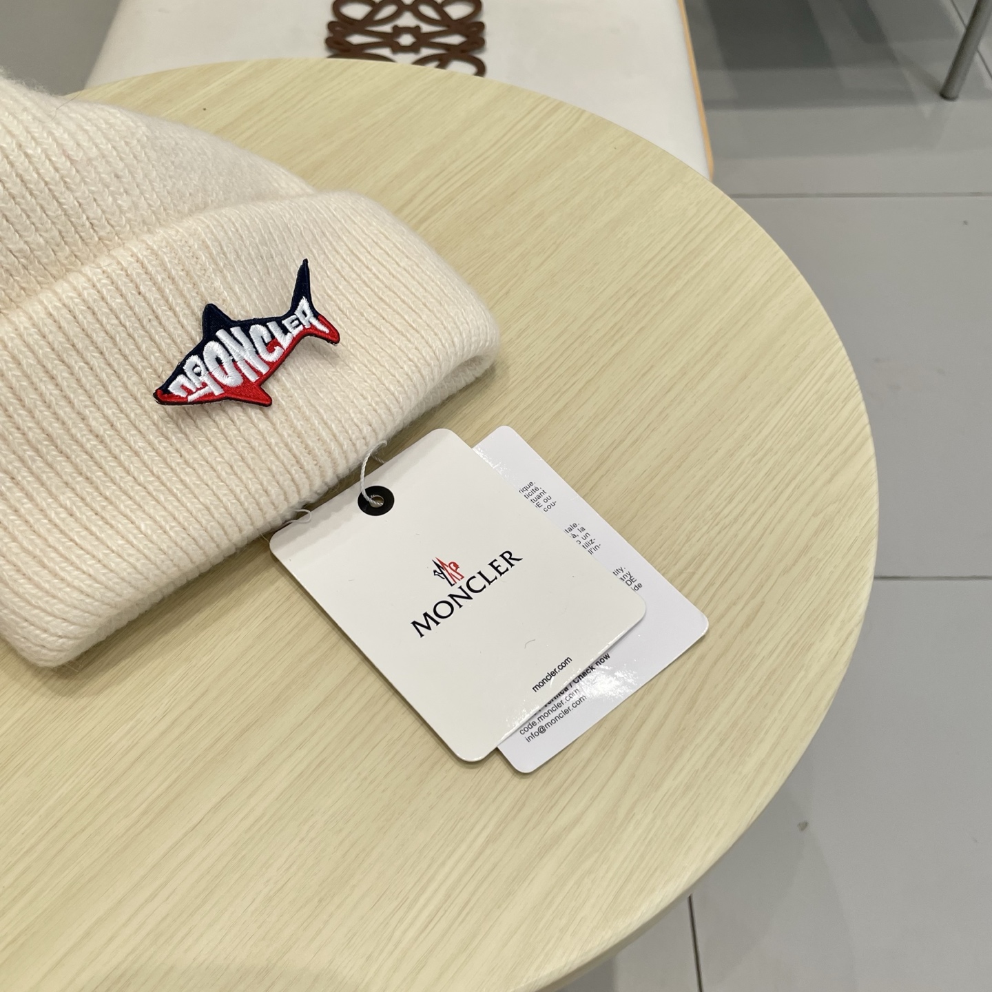 【MONCELER蒙口】2025秋冬新款兔毛毛线帽，设计款男女可戴，出街超好搭配！