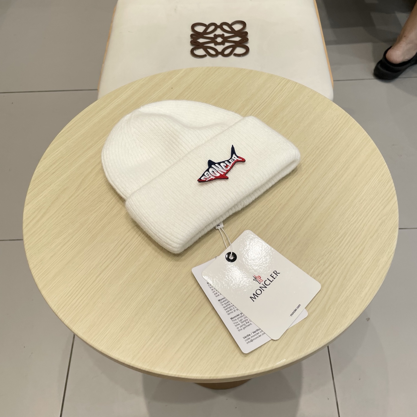 【MONCELER蒙口】2025秋冬新款兔毛毛线帽，设计款男女可戴，出街超好搭配！