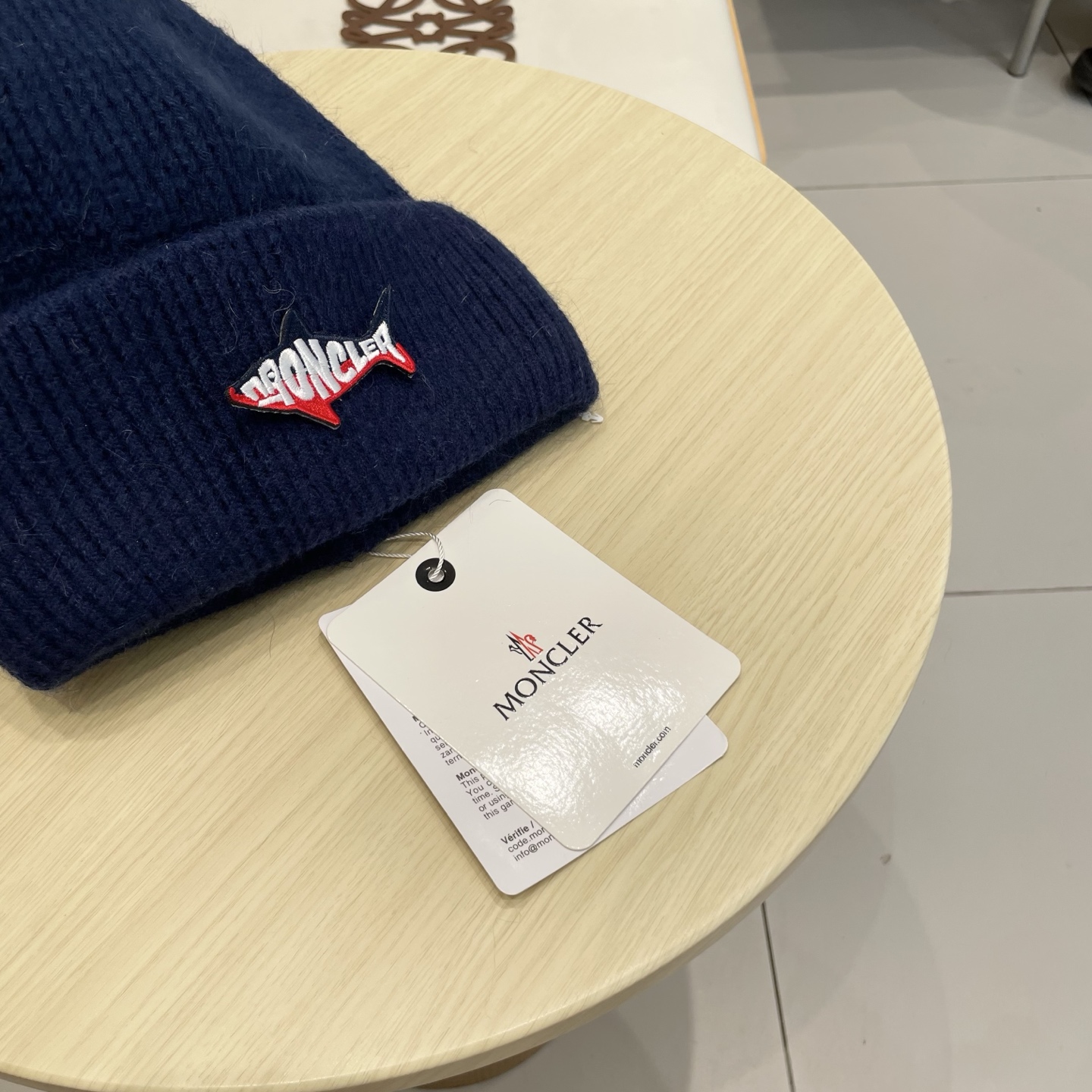 【MONCELER蒙口】2025秋冬新款兔毛毛线帽，设计款男女可戴，出街超好搭配！