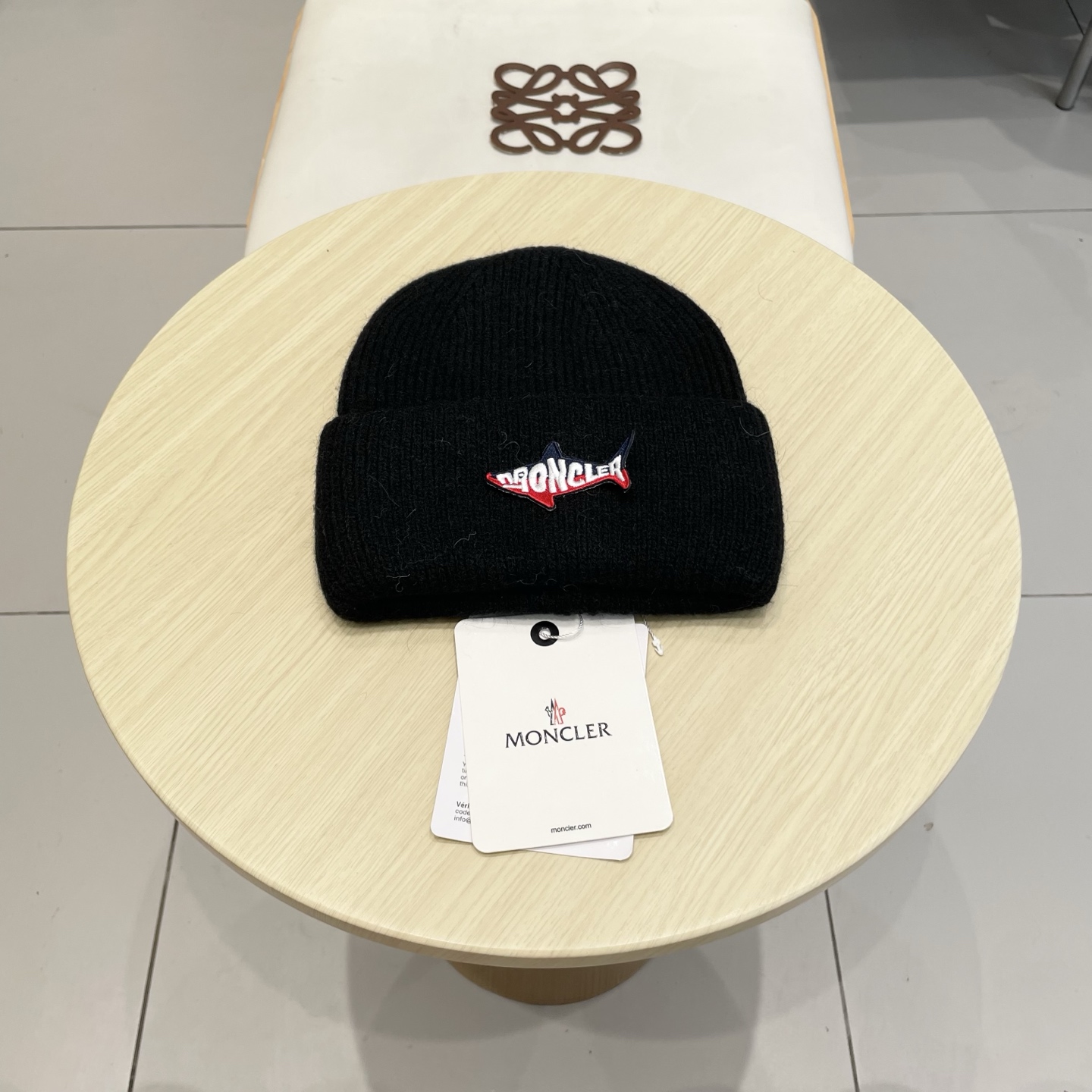 【MONCELER蒙口】2025秋冬新款兔毛毛线帽，设计款男女可戴，出街超好搭配！