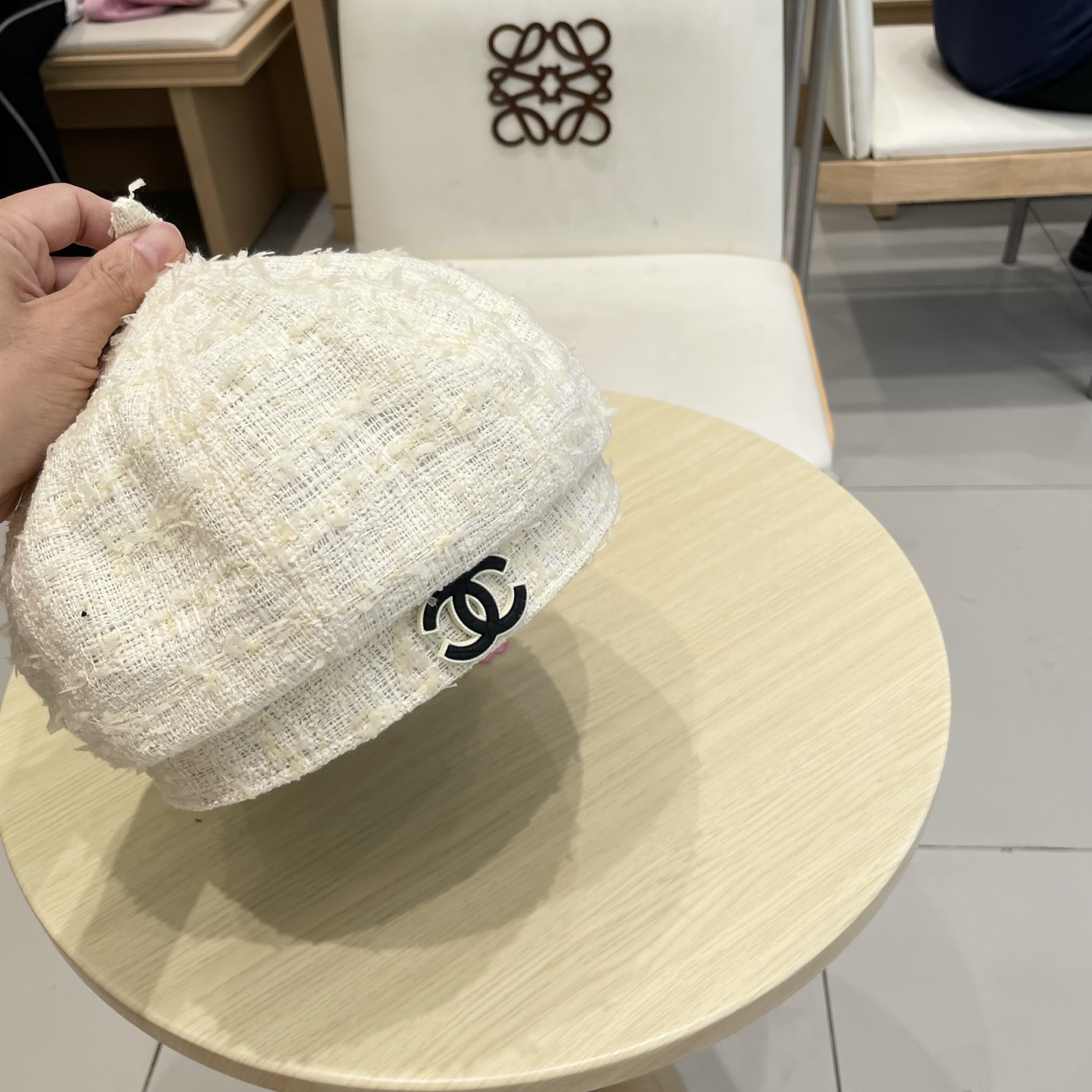  chanel香奈儿小香风贝雷帽女秋款法式优雅百搭显脸小前进帽遮阳渔夫帽名媛帽子