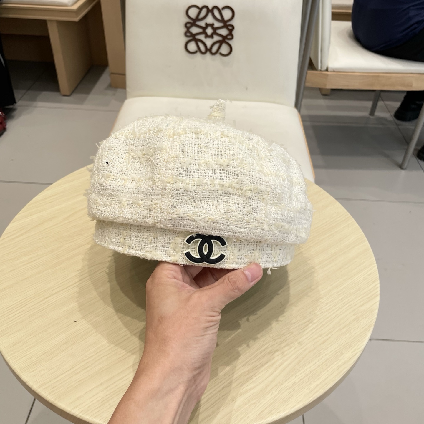  chanel香奈儿小香风贝雷帽女秋款法式优雅百搭显脸小前进帽遮阳渔夫帽名媛帽子