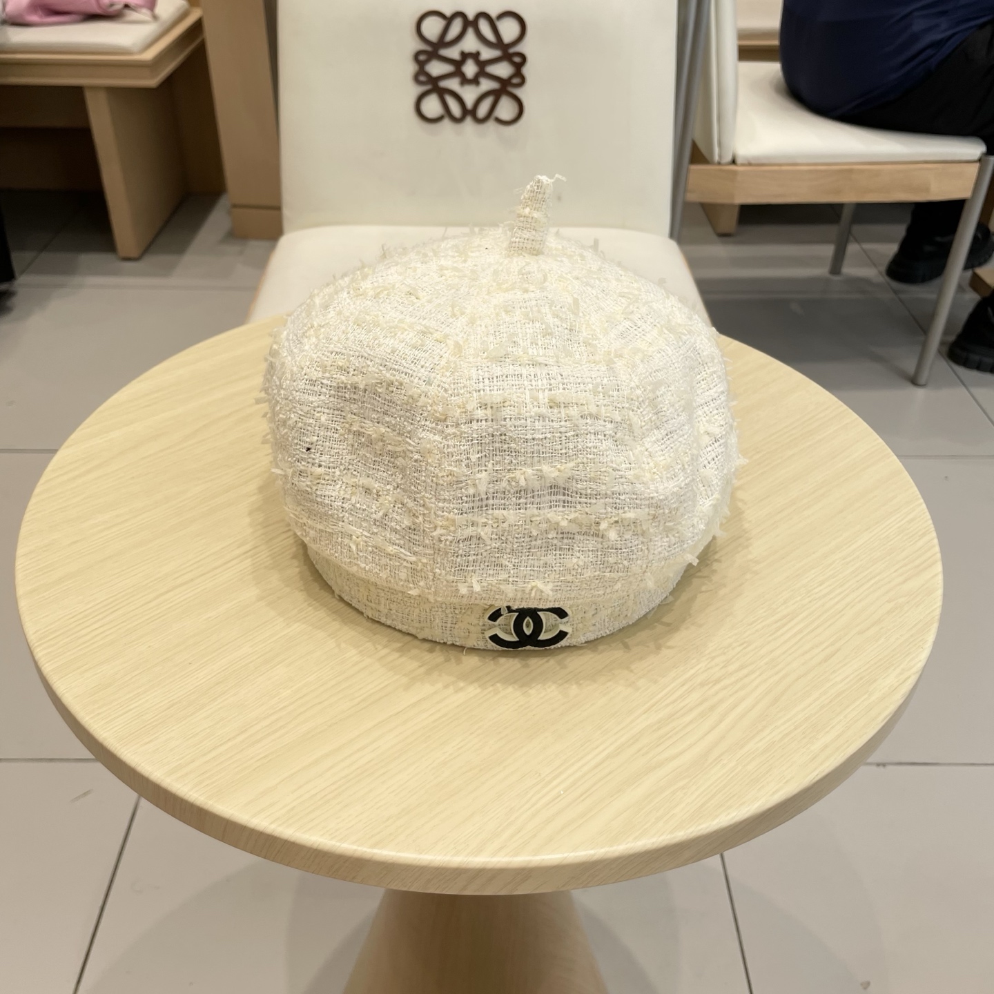  chanel香奈儿小香风贝雷帽女秋款法式优雅百搭显脸小前进帽遮阳渔夫帽名媛帽子