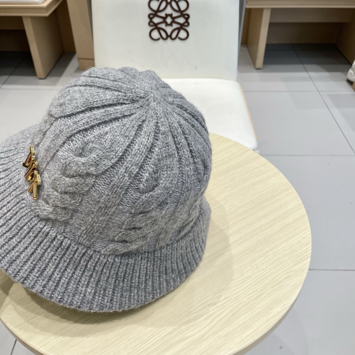  迪奥DIOR秋冬渔夫帽针织盆帽纯色韩版时尚百搭毛线帽子新款水桶帽网红ins